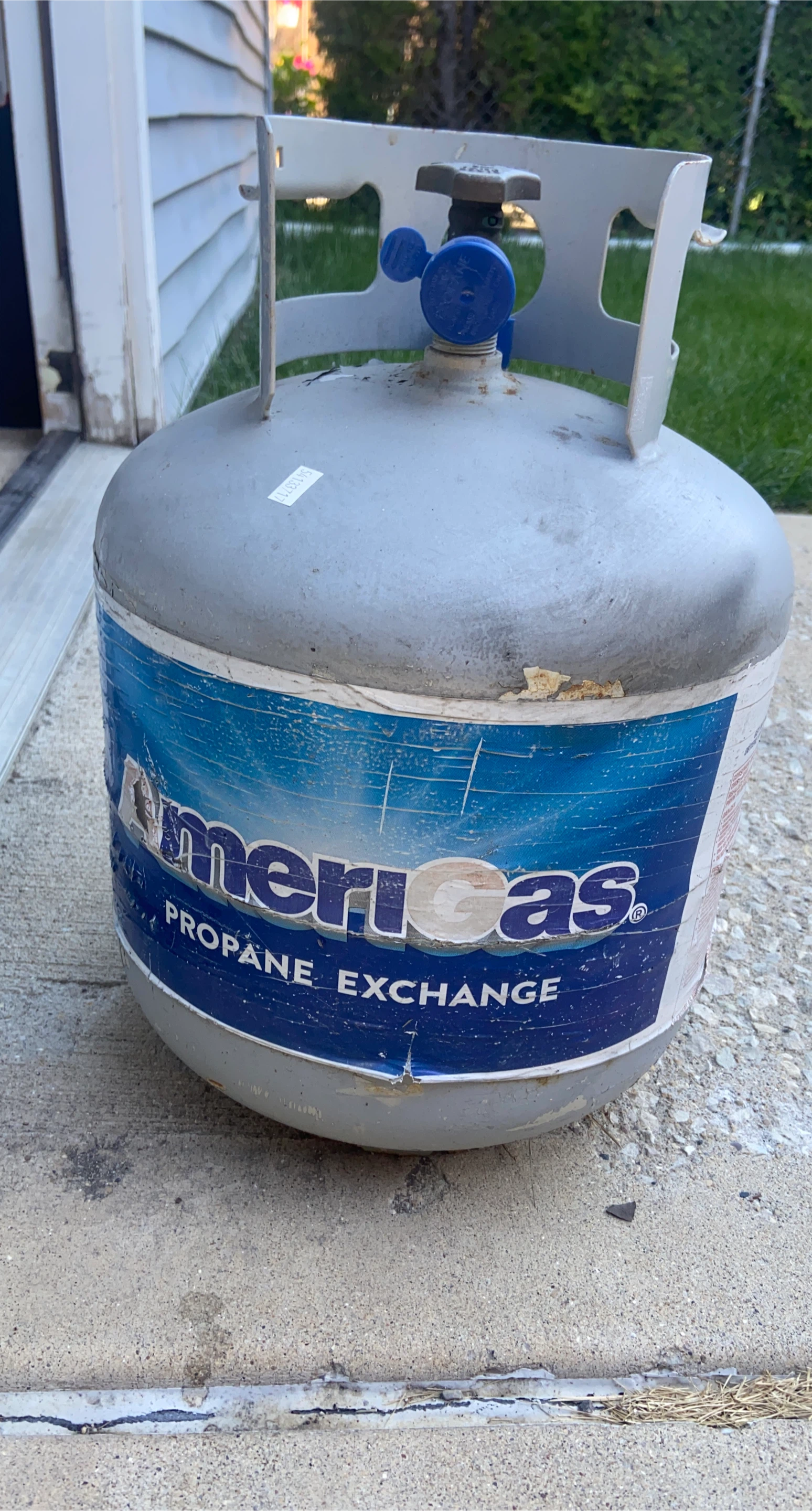 Amerigas Propane Exchange Tank