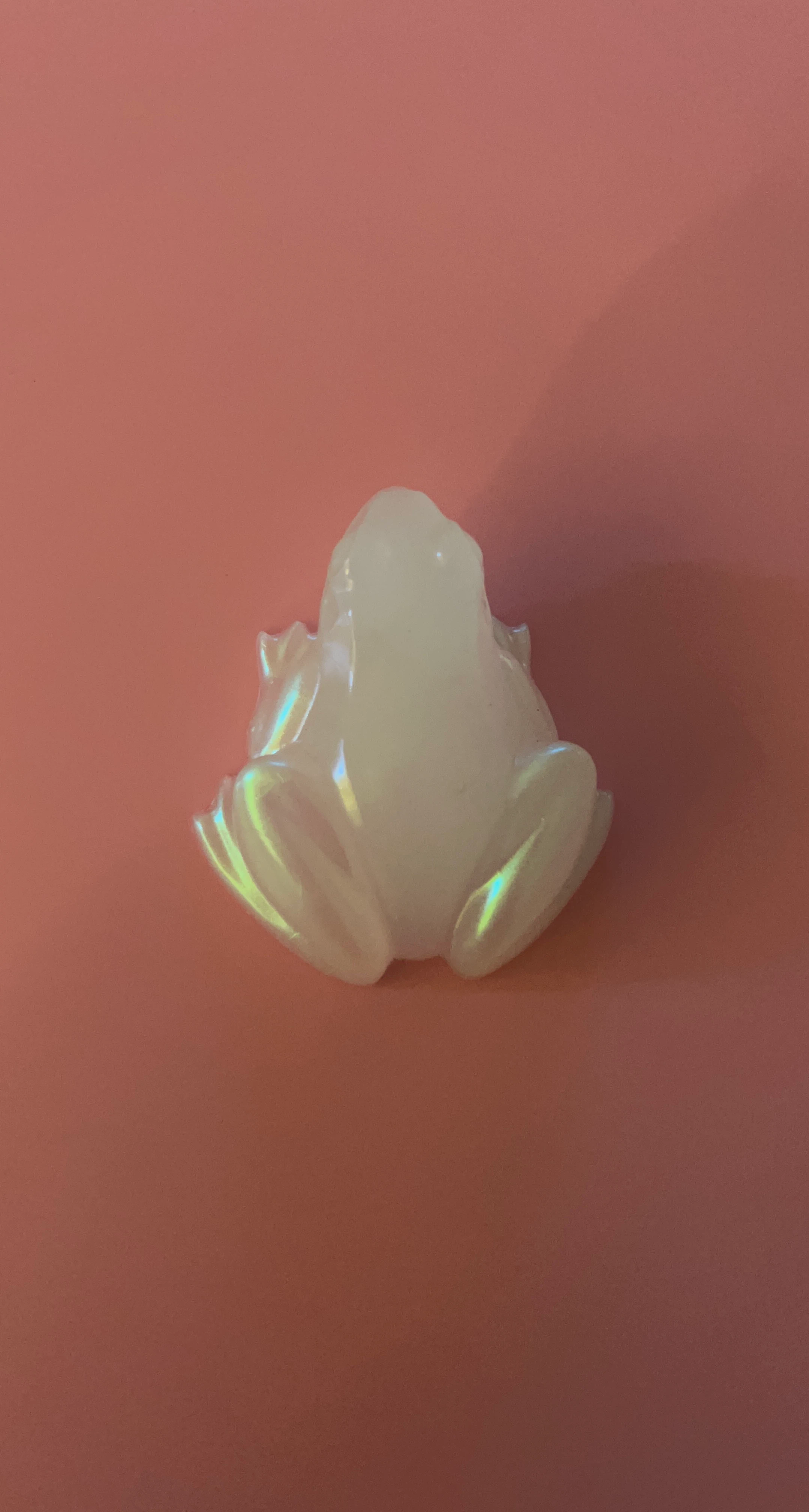 Glow-in-the-Dark Frog Figurine