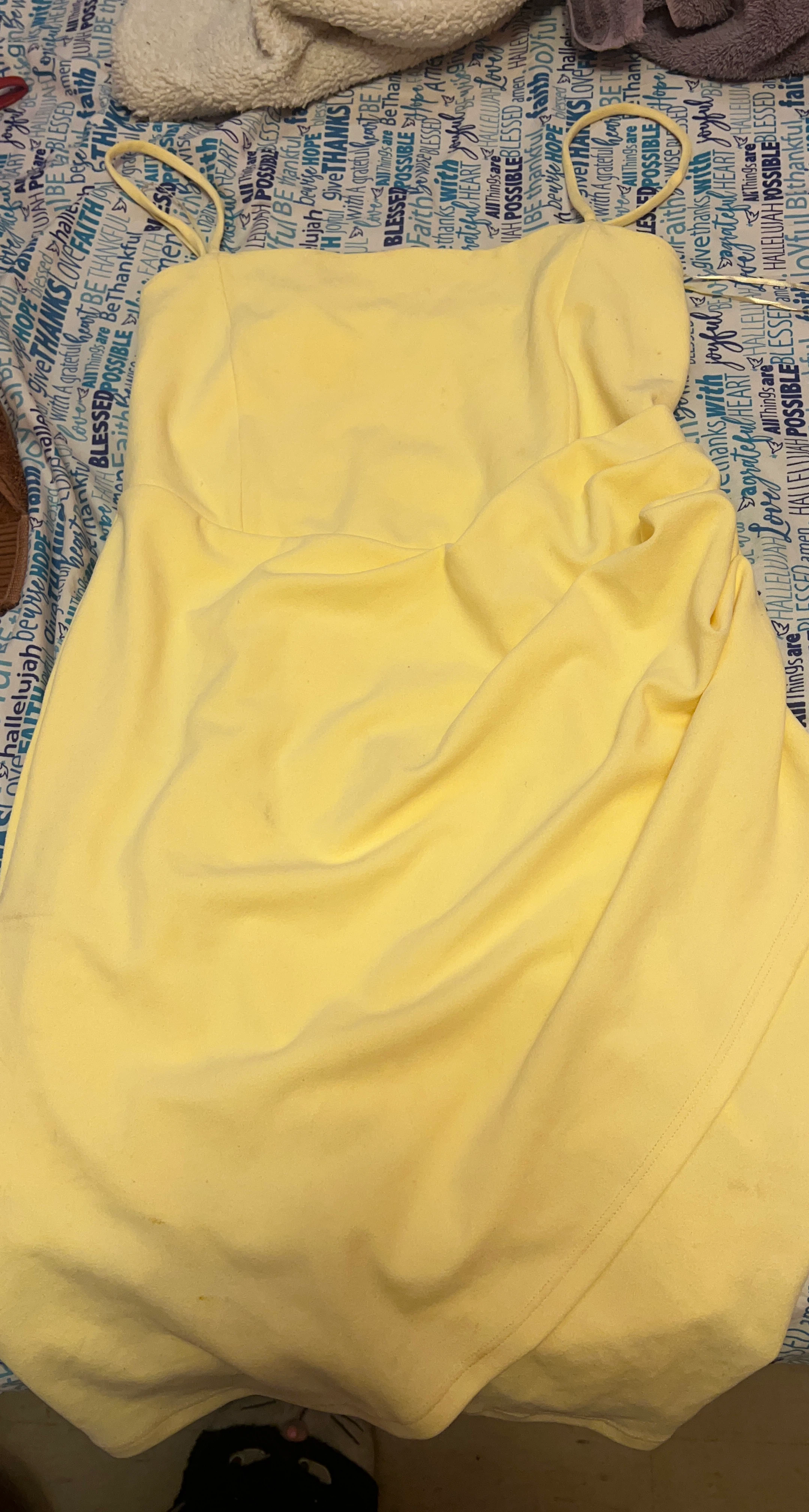 Mini yellow sundress