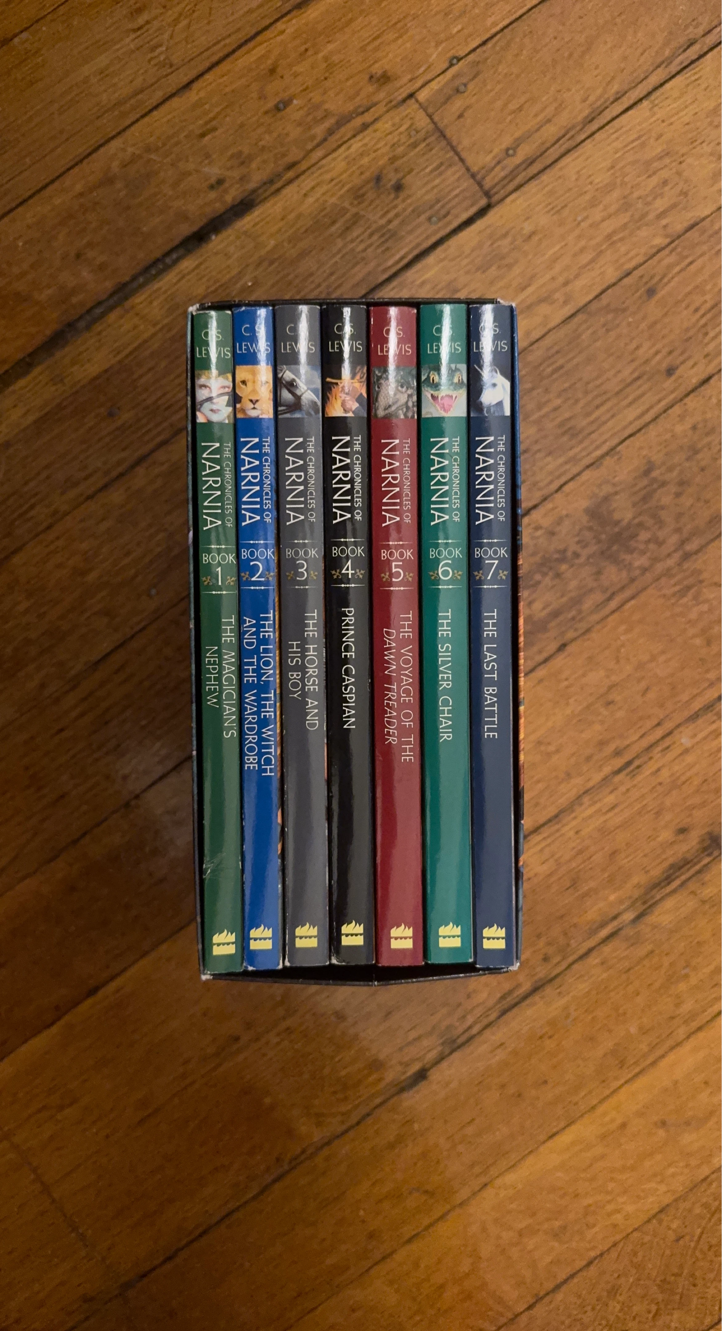 The Chronicles of Narnia by C.S. Lewis Book Set
