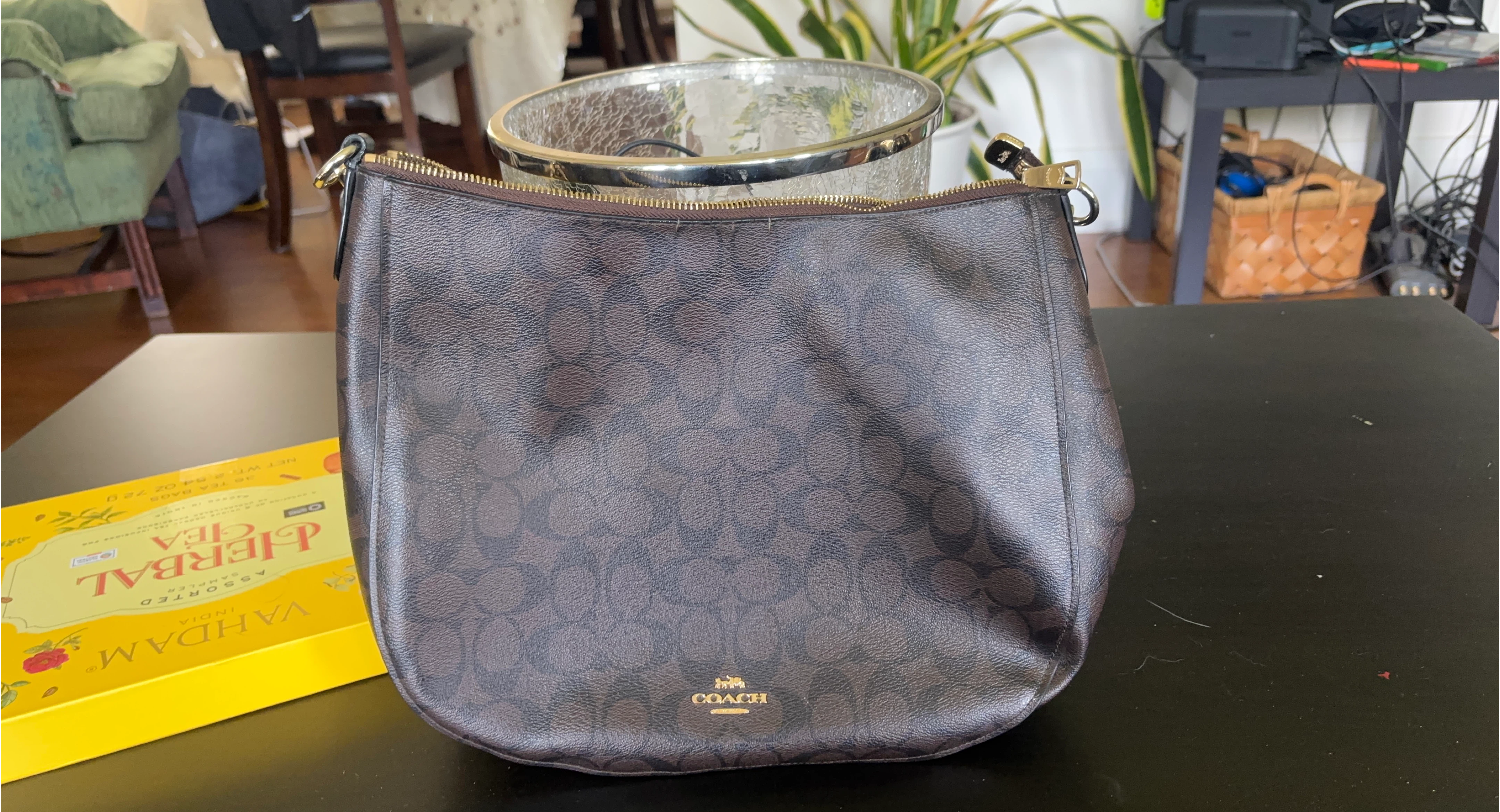 Coach Signature Hobo Bag