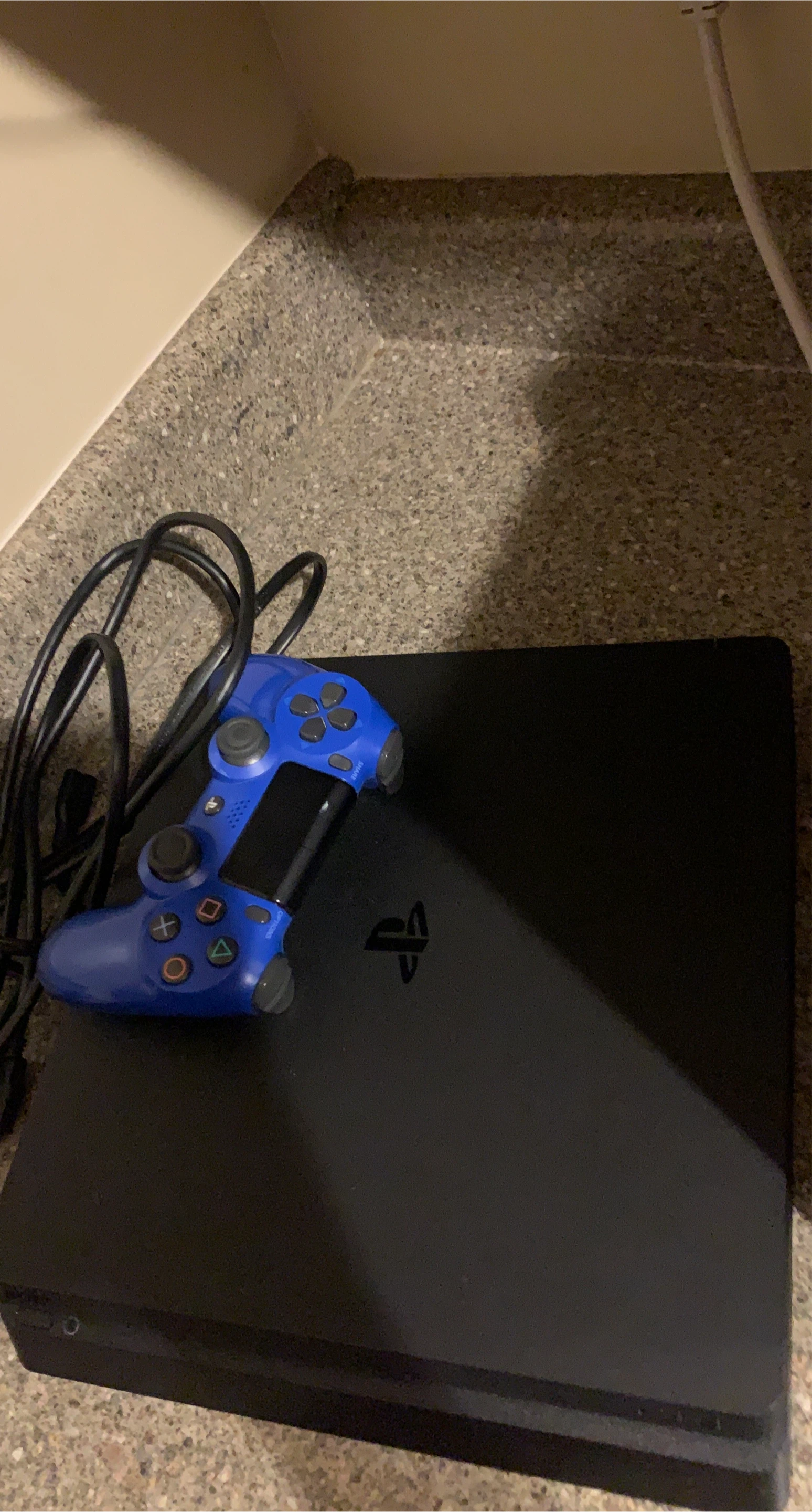 Sony PlayStation 4 (PS4) Slim Console with Blue Controller - photo 2