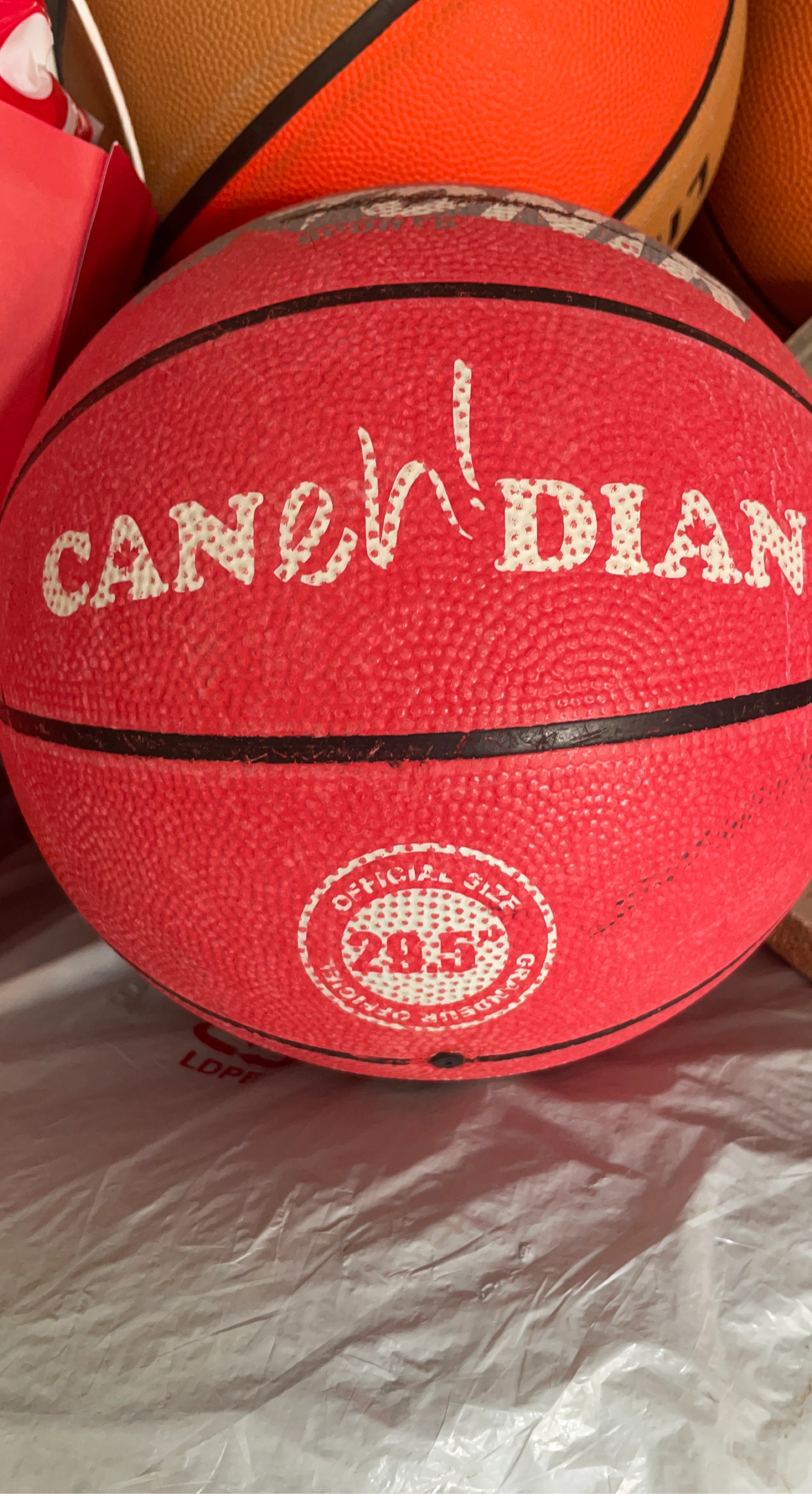 Canadian Red Basketball