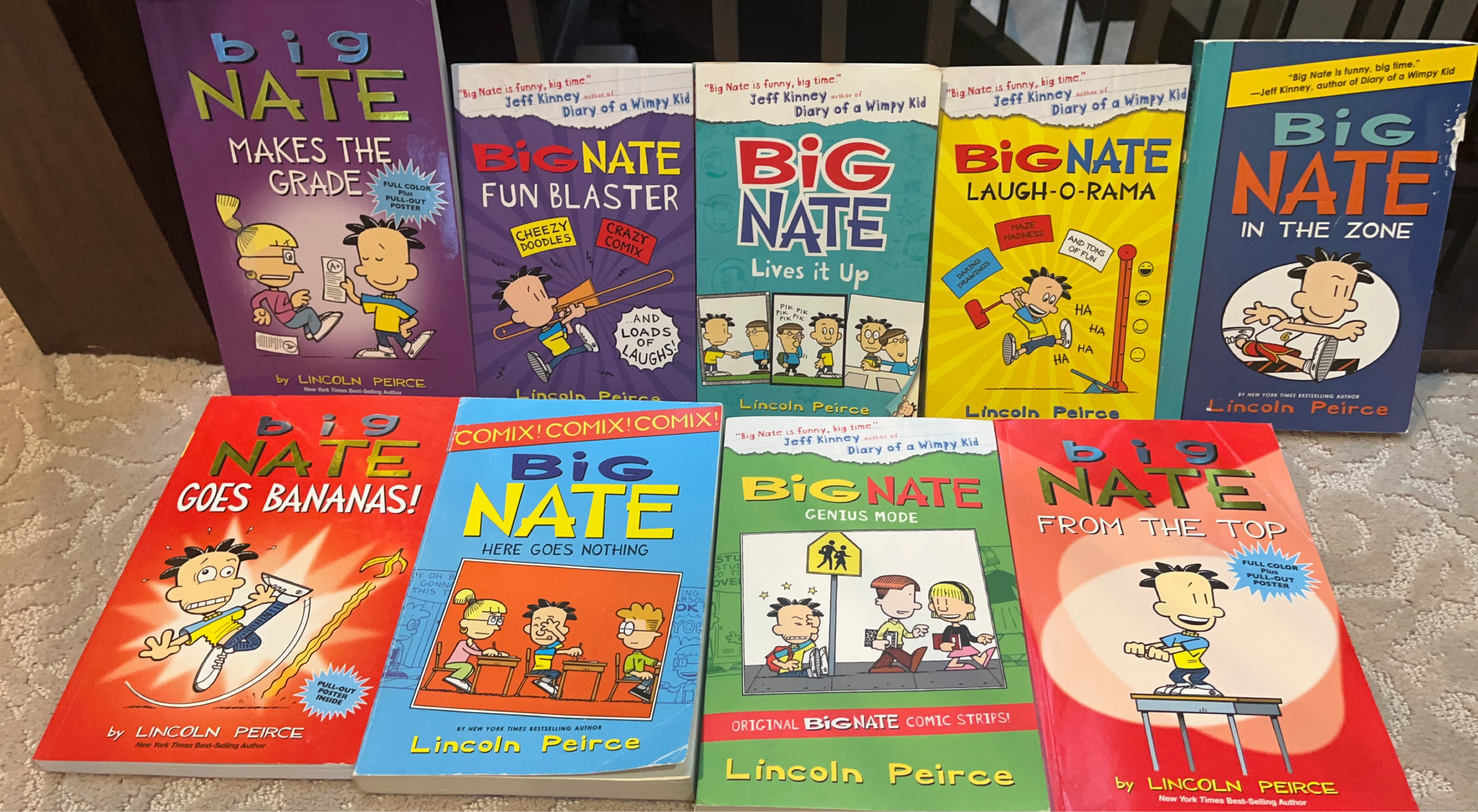 Big Nate Book Collection by Lincoln Peirce
