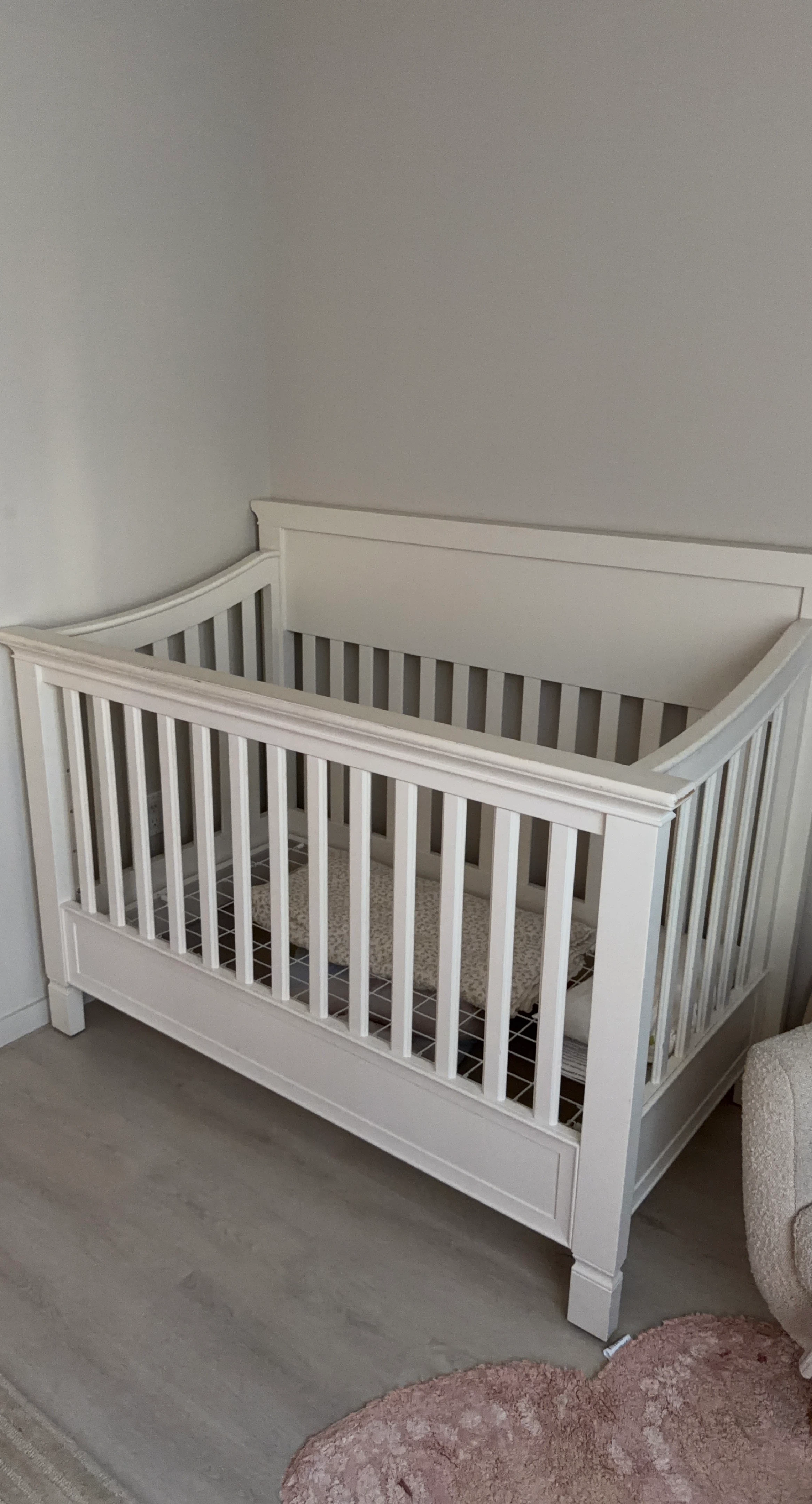 White Baby Crib