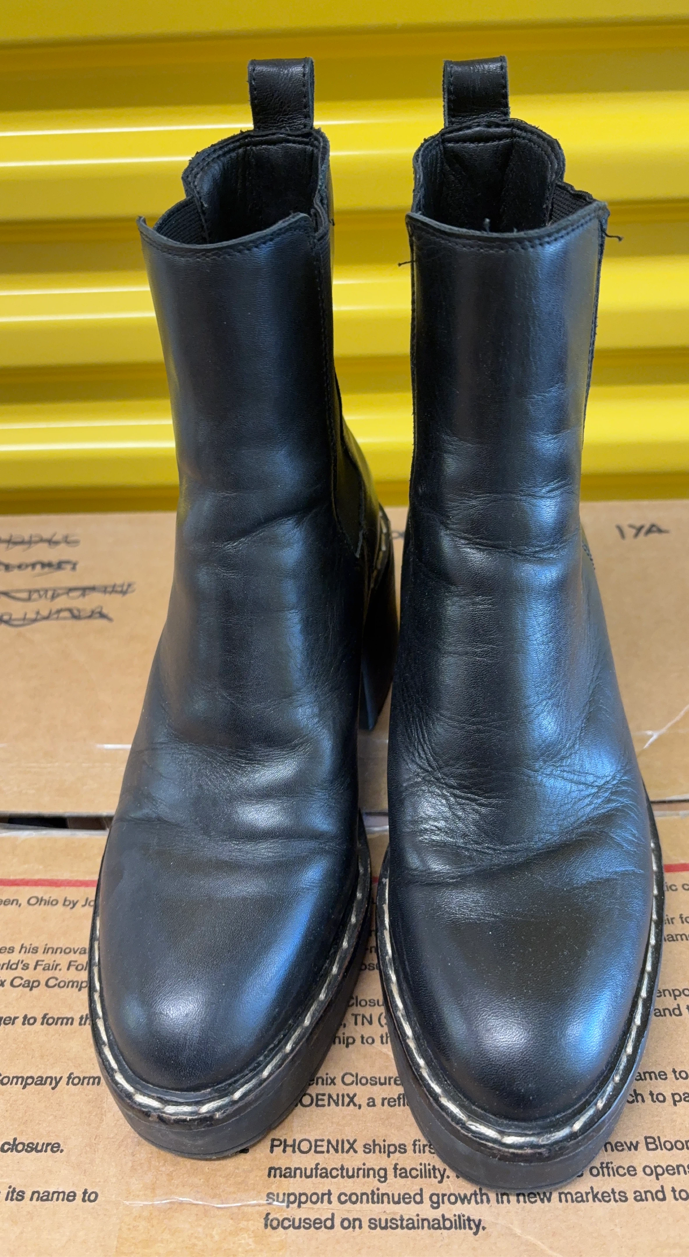 Black Chelsea Boots