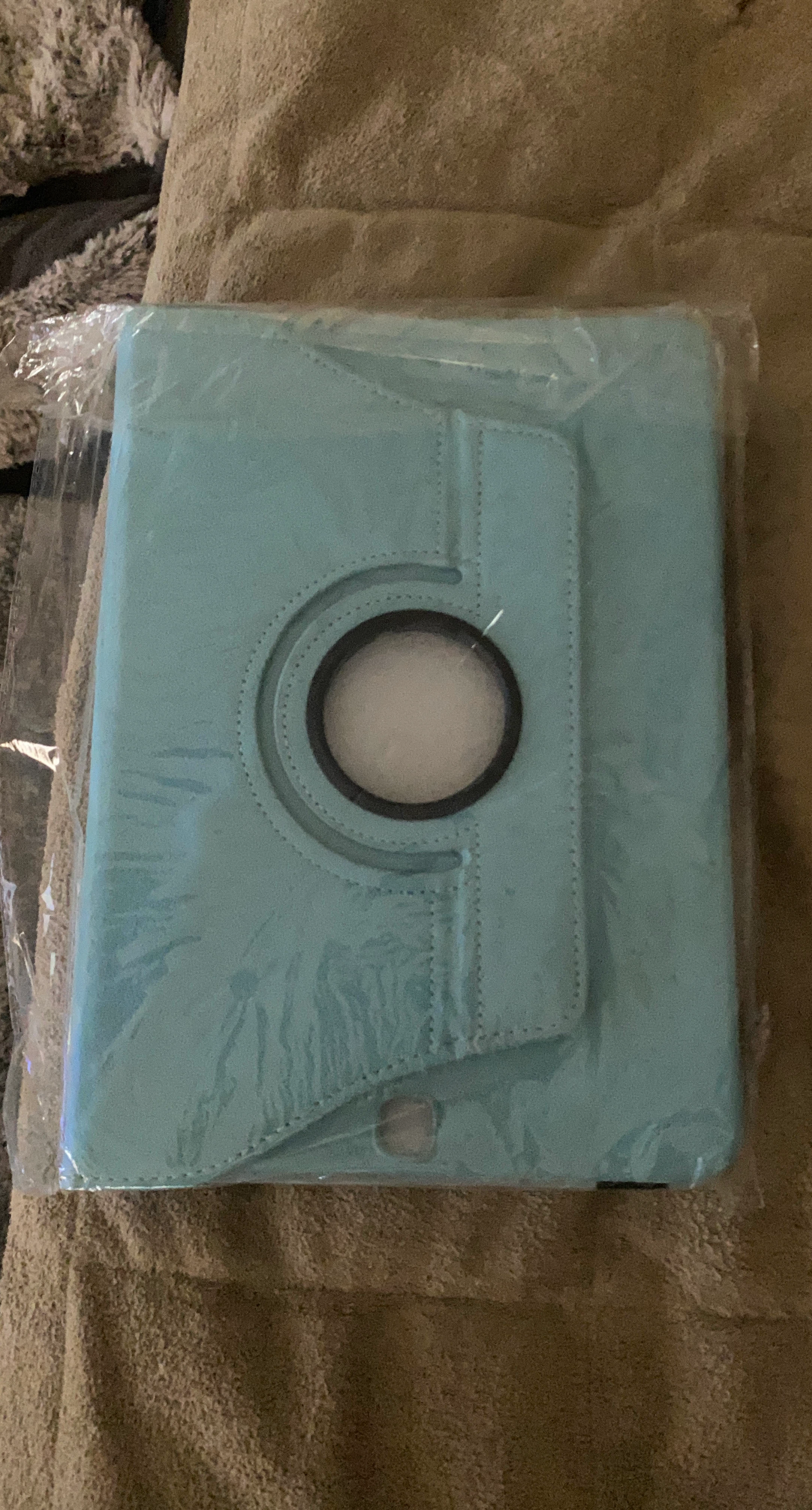 Light Blue 360 Rotating Tablet Case