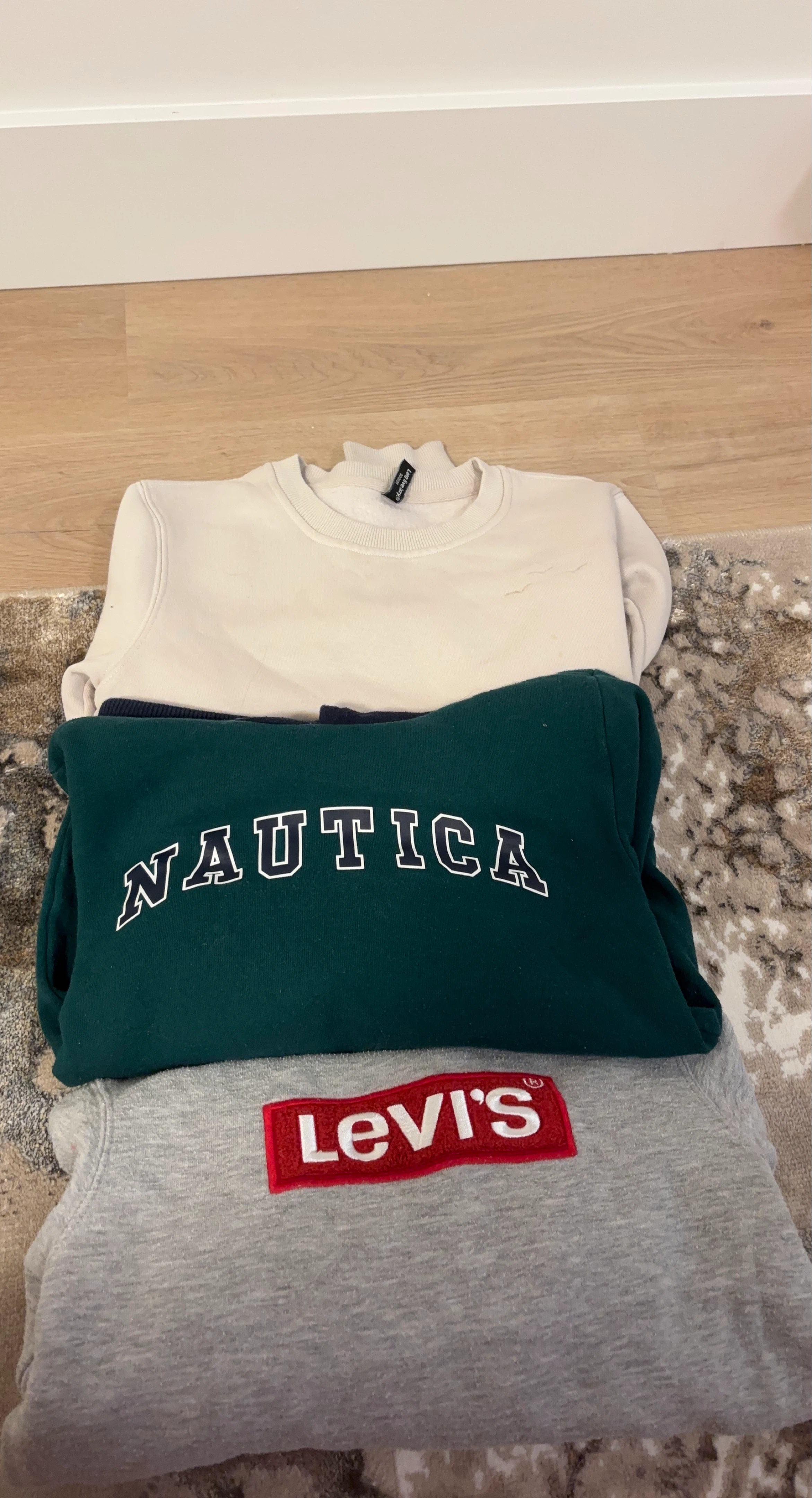 Nautica and Levi's Sweatshirts Bundle
