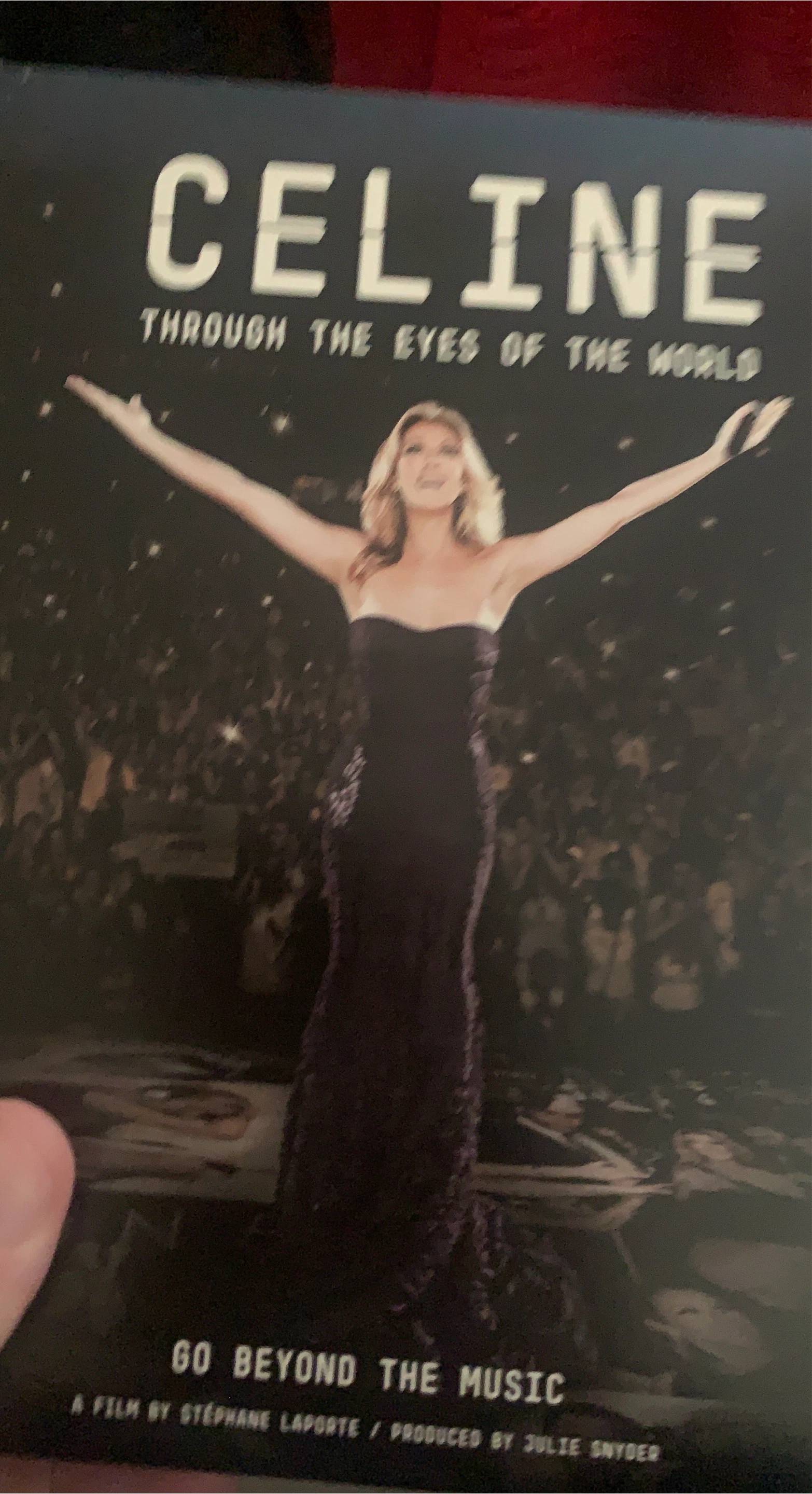 Celine Dion Through The Eyes Of The World DVD