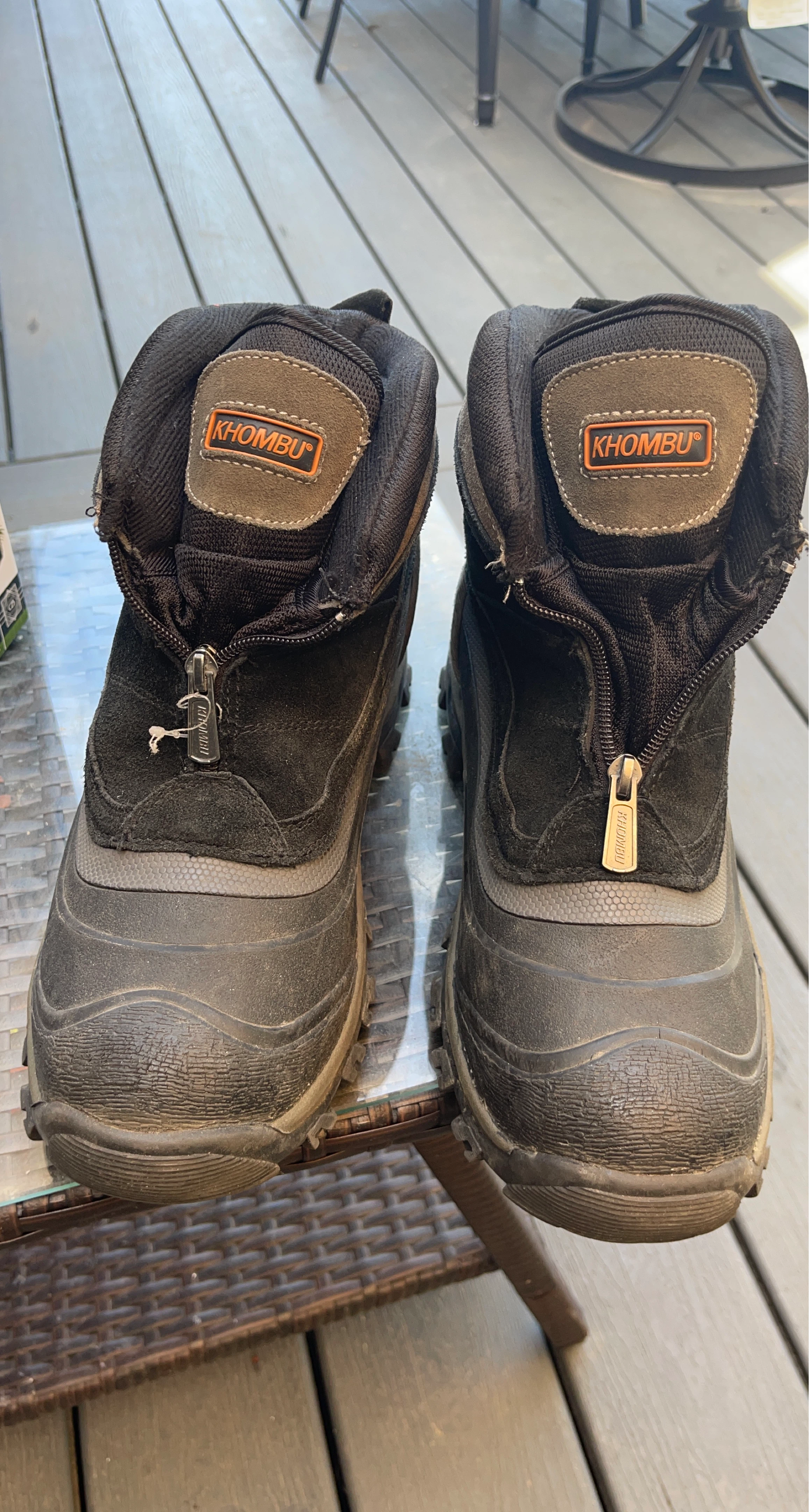 Khombu Zip-Up Winter Boots