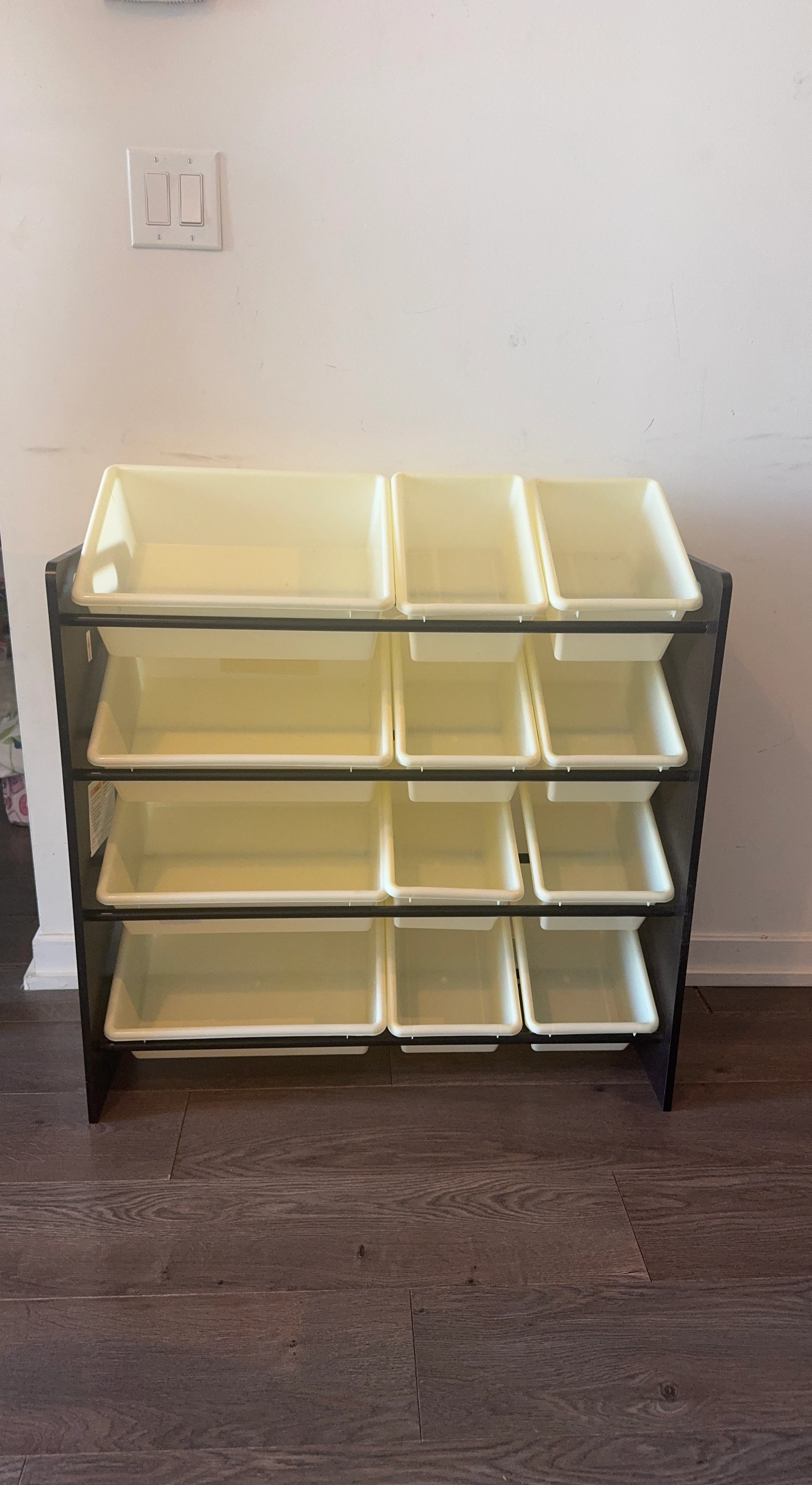 Toy Organizer Shelf with 12 Bins
