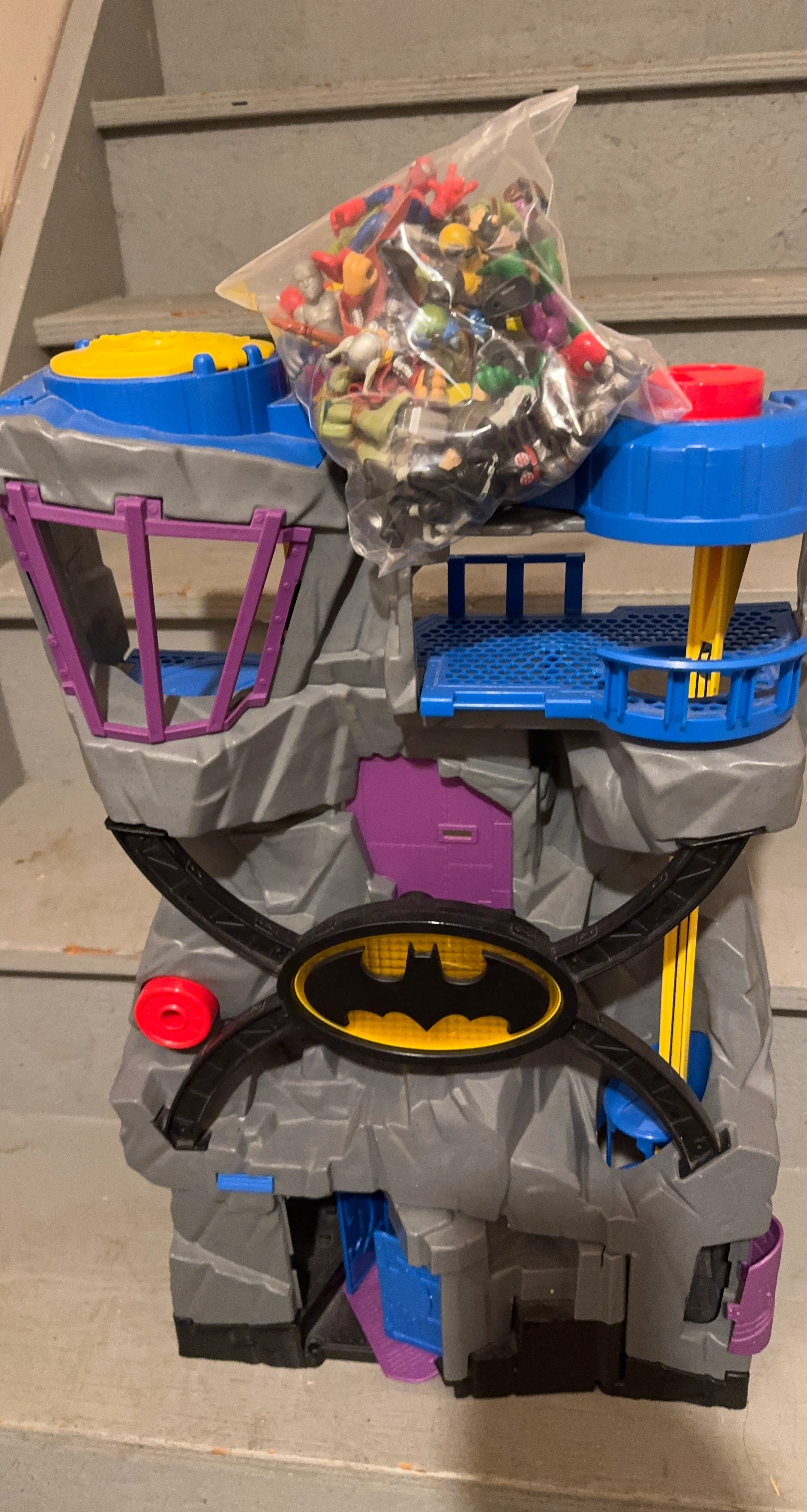 Batman Batcave Playset with Figures