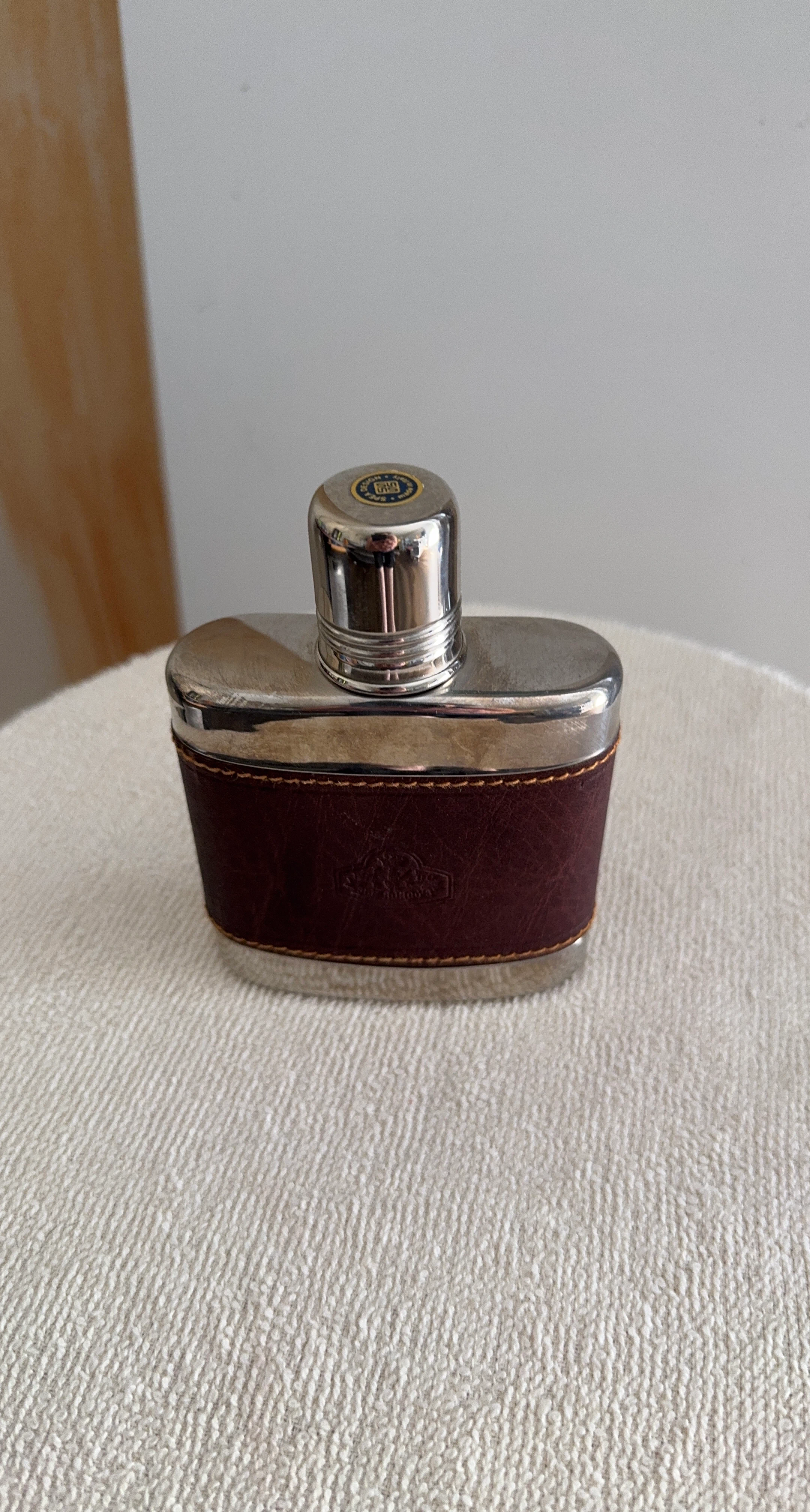 Vintage Leather Flask