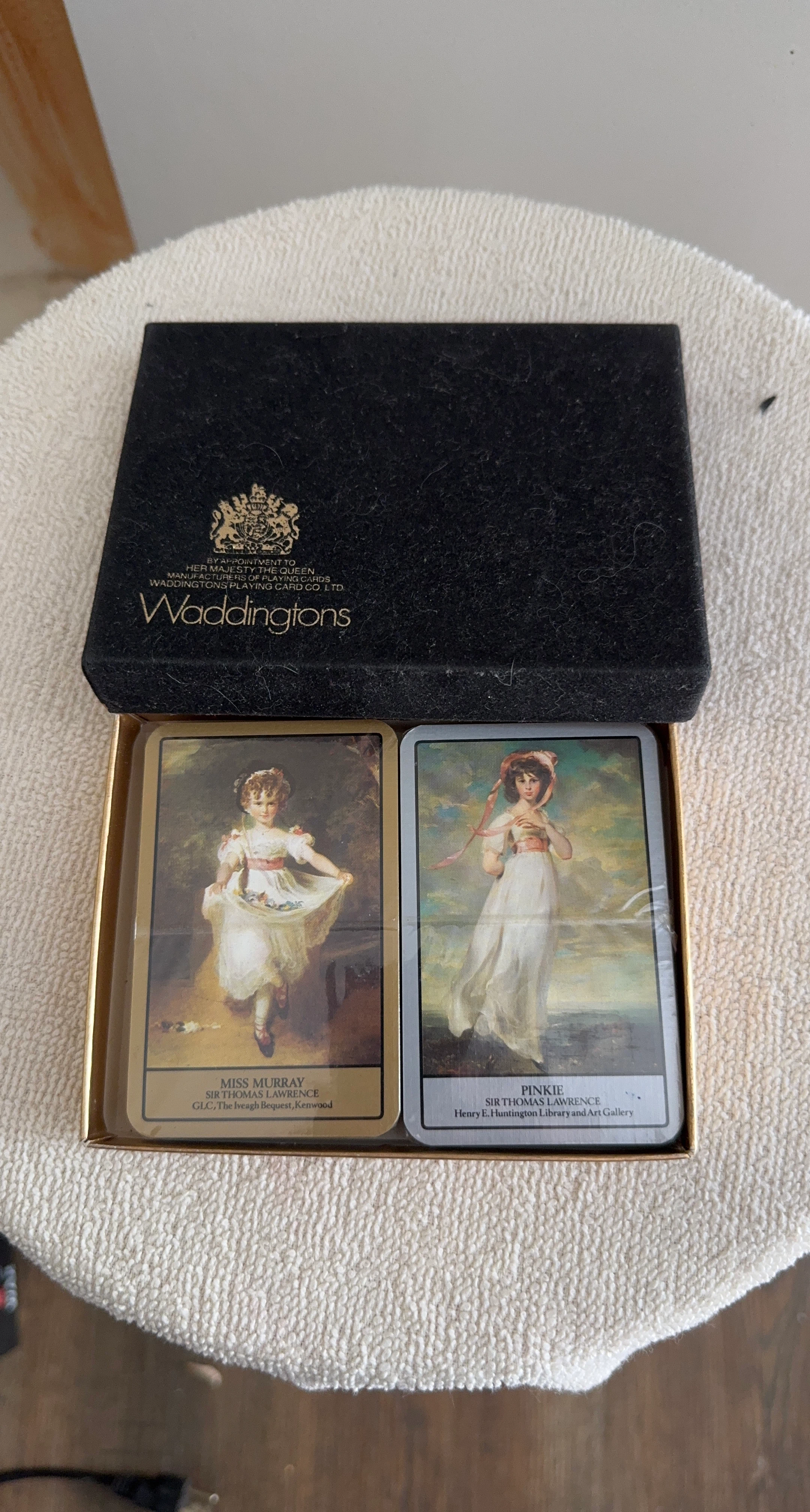 Waddingtons Playing Cards - Miss Murray & Pinkie