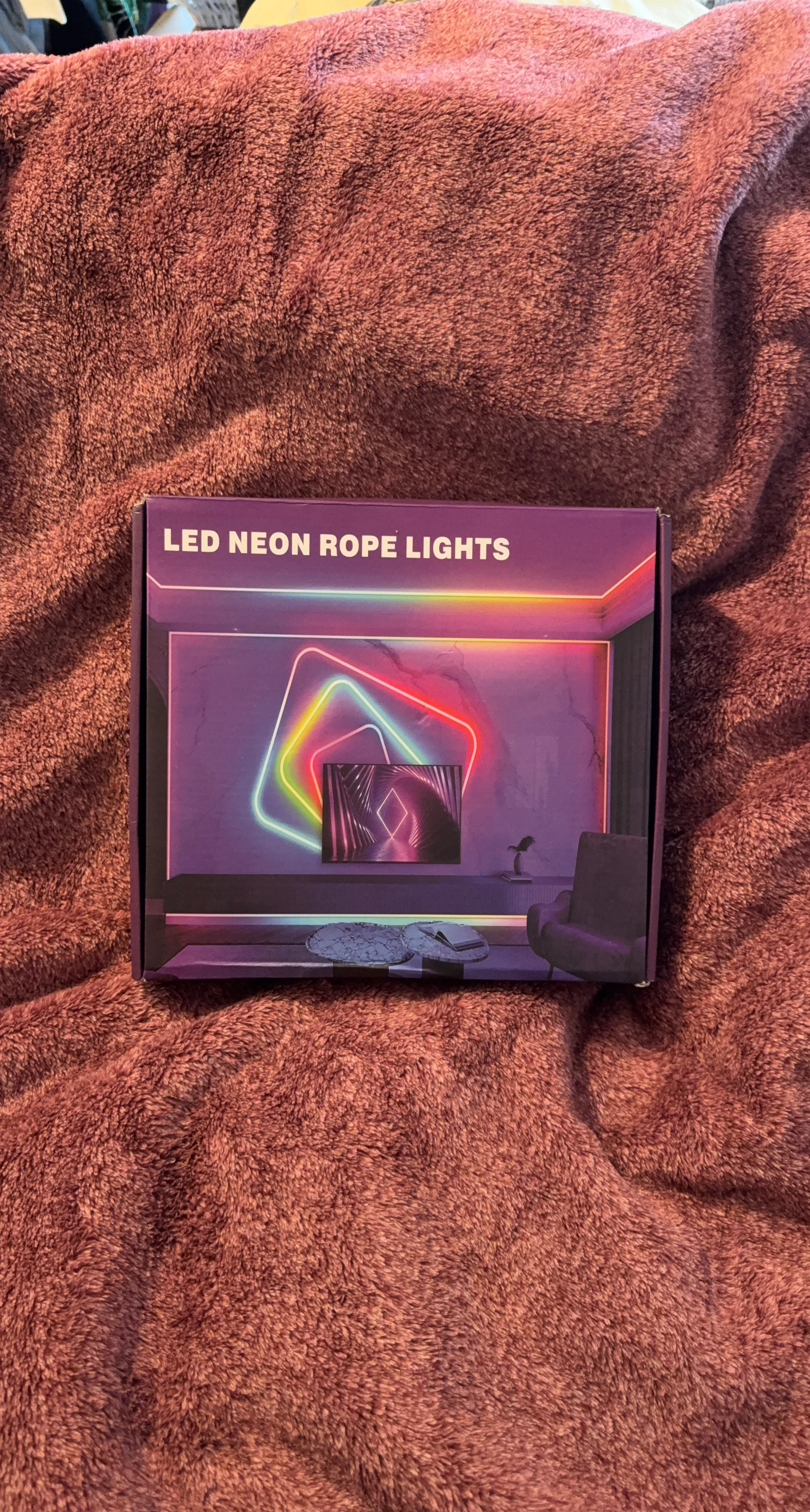 LED Neon Rope Lights 100 feet with remote