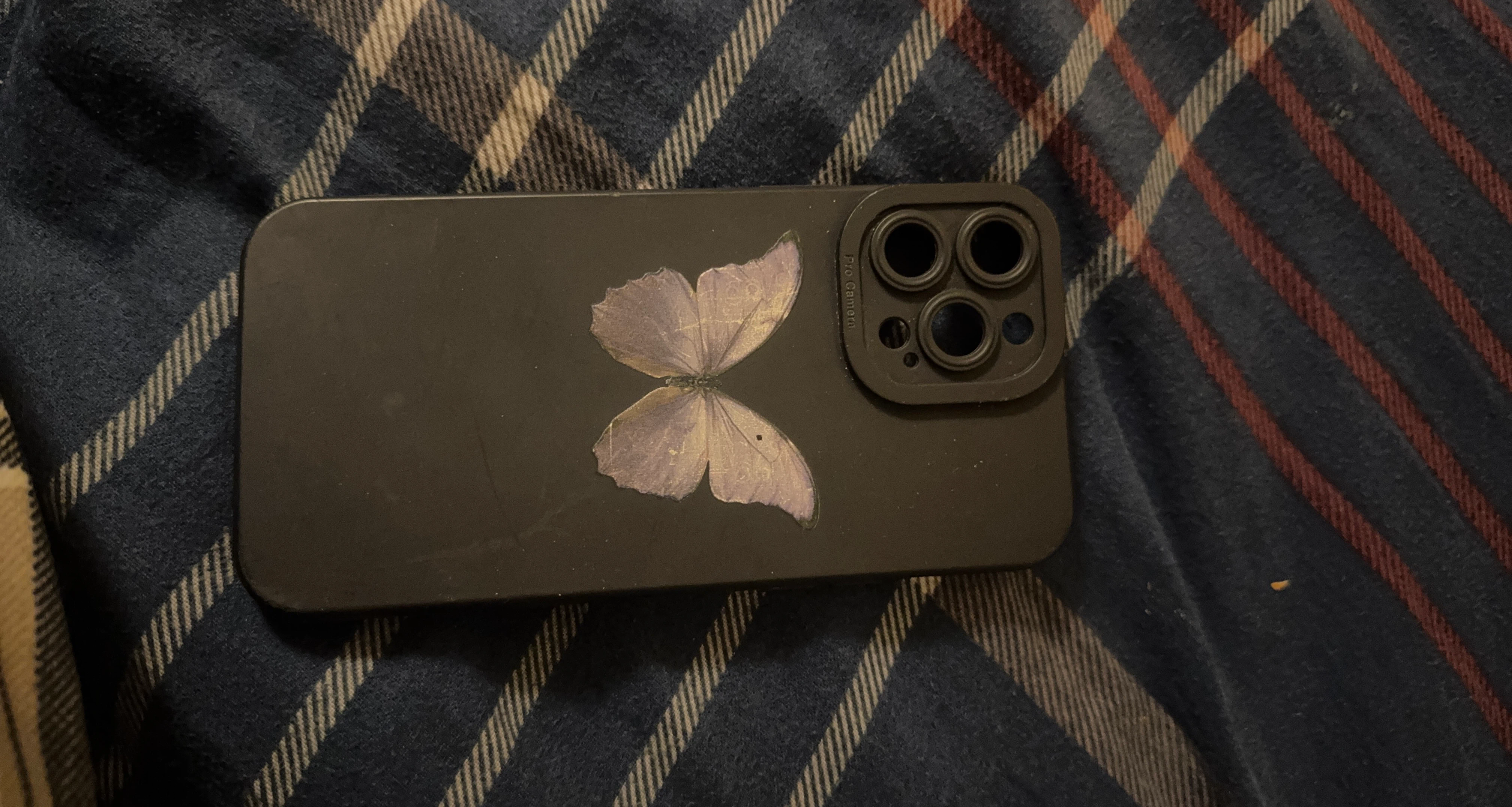 iPhone 13 Pro Max Case with Butterfly Design