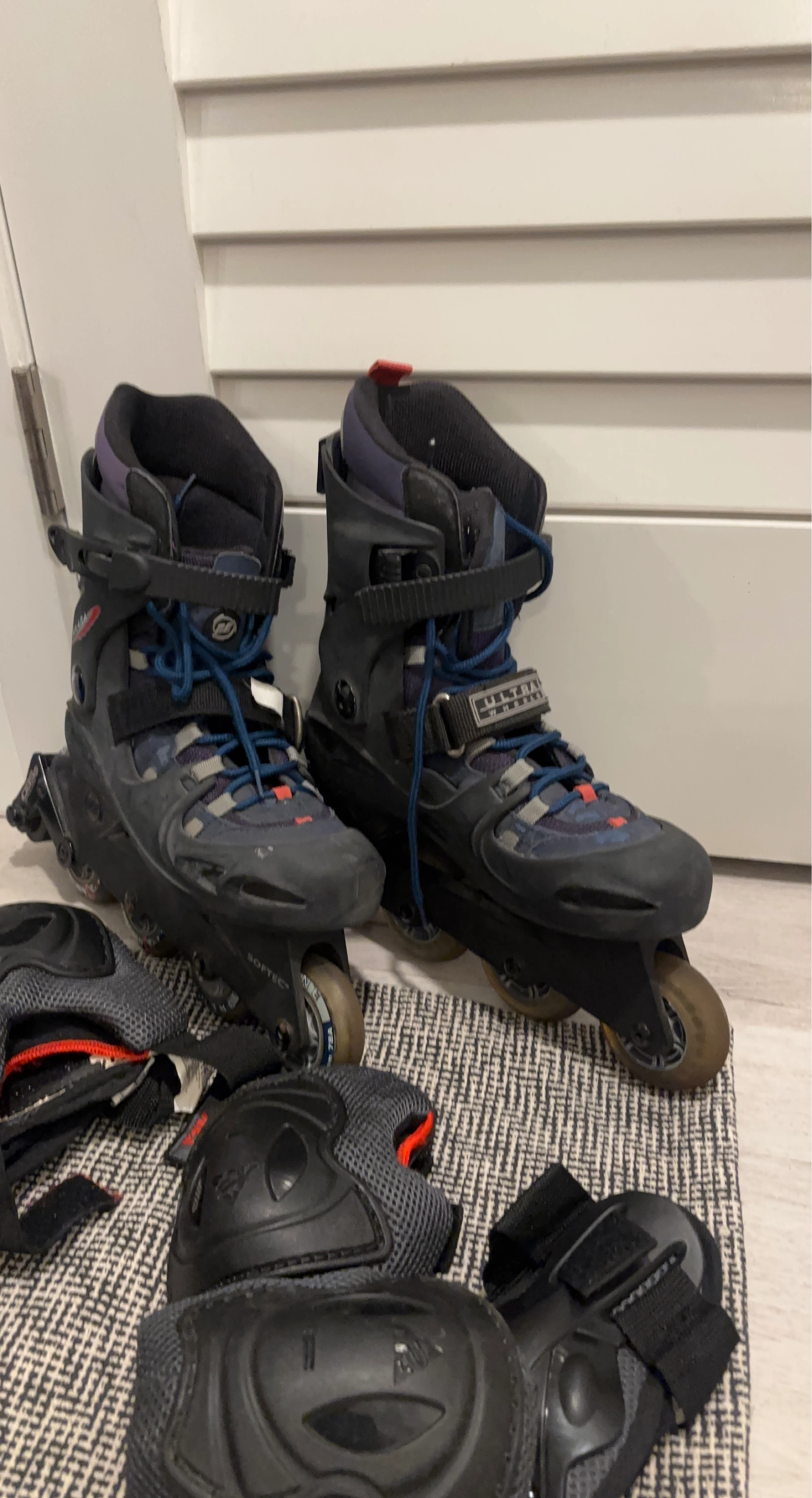 Ultra Wheels Inline Skates with Protective Gear
