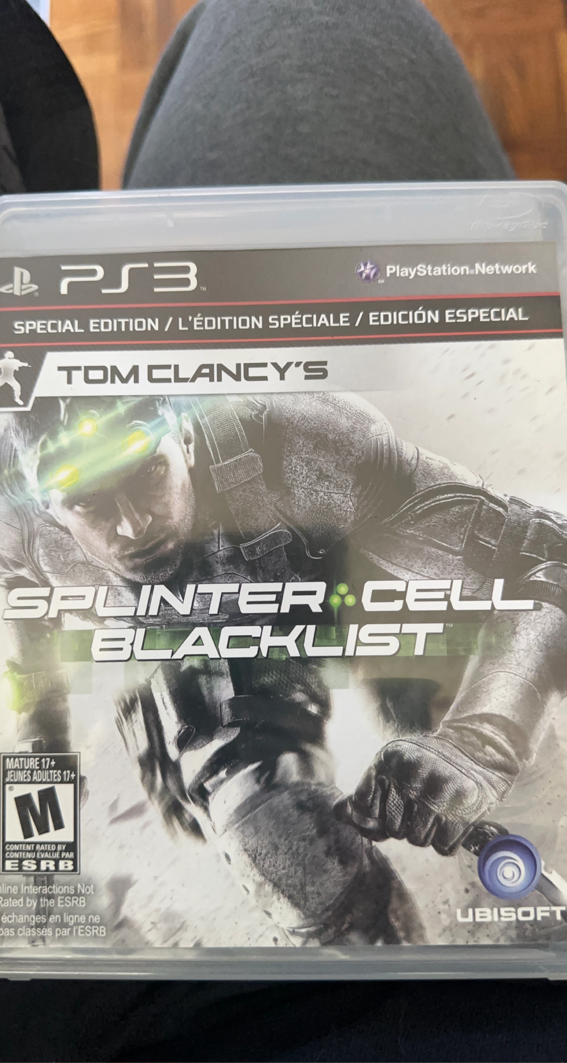 Tom Clancy's Splinter Cell Blacklist Special Edition PS3 Game