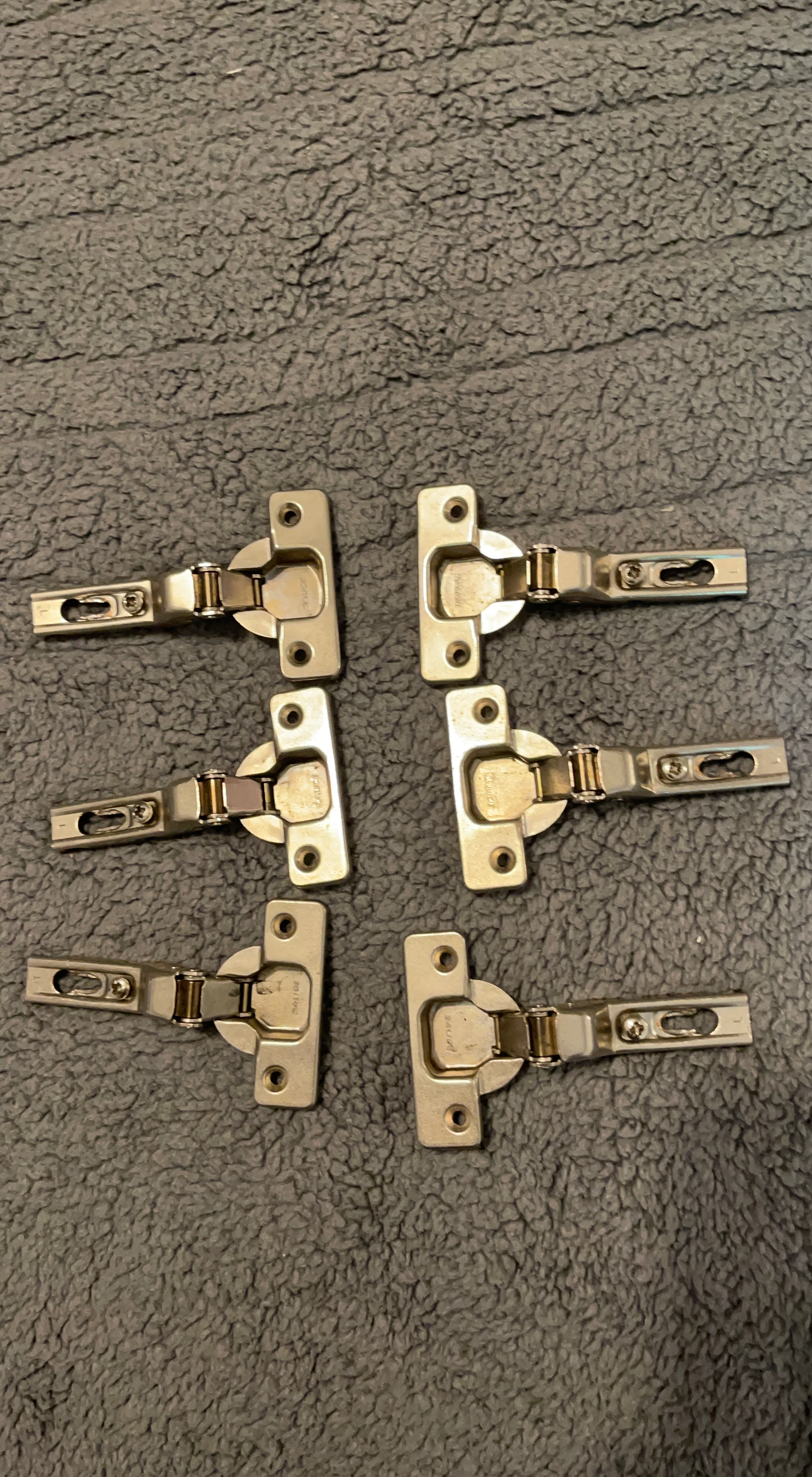 Set of 6 Cabinet Hinges