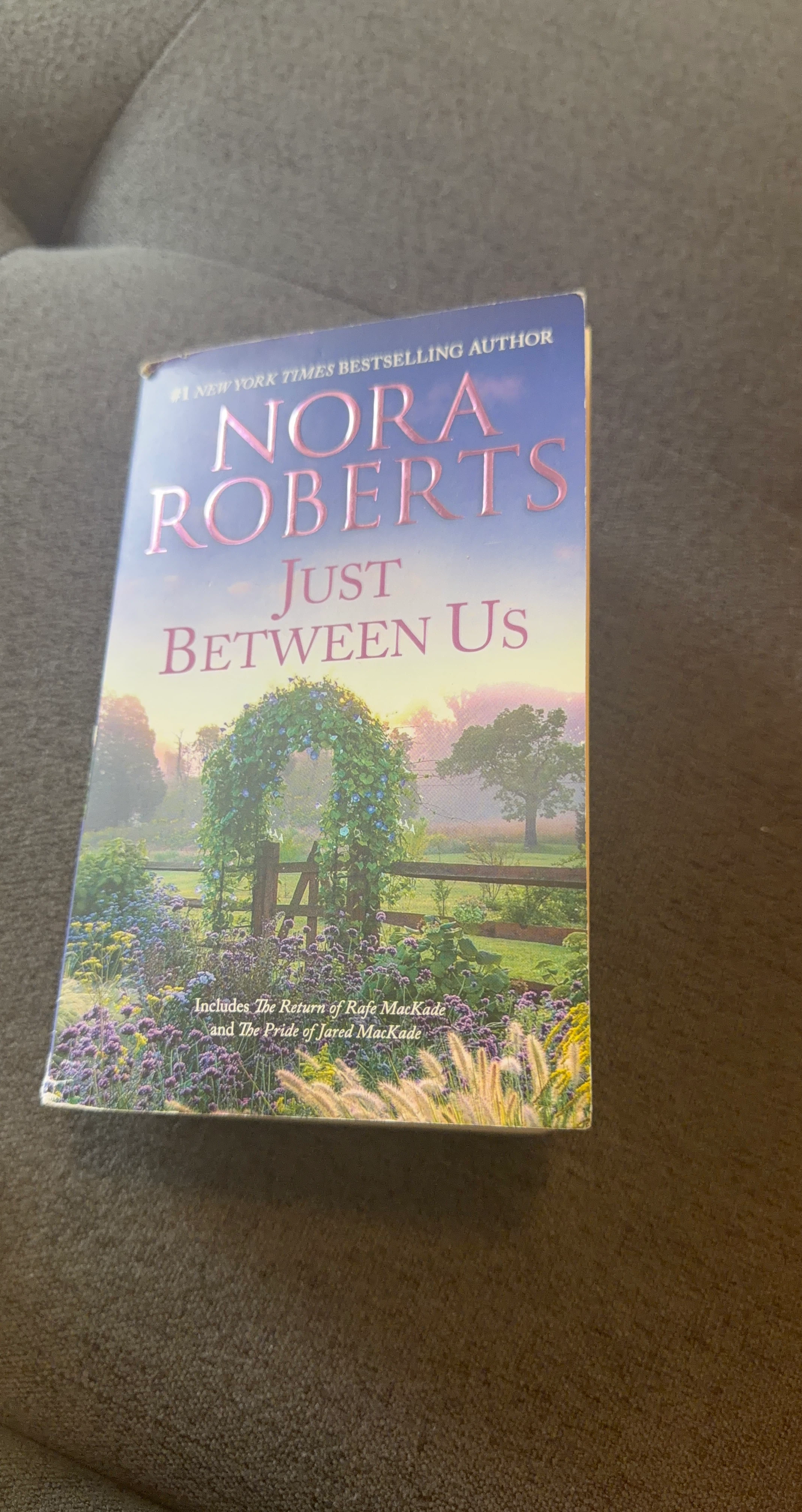 Nora Roberts "Just Between Us" Book