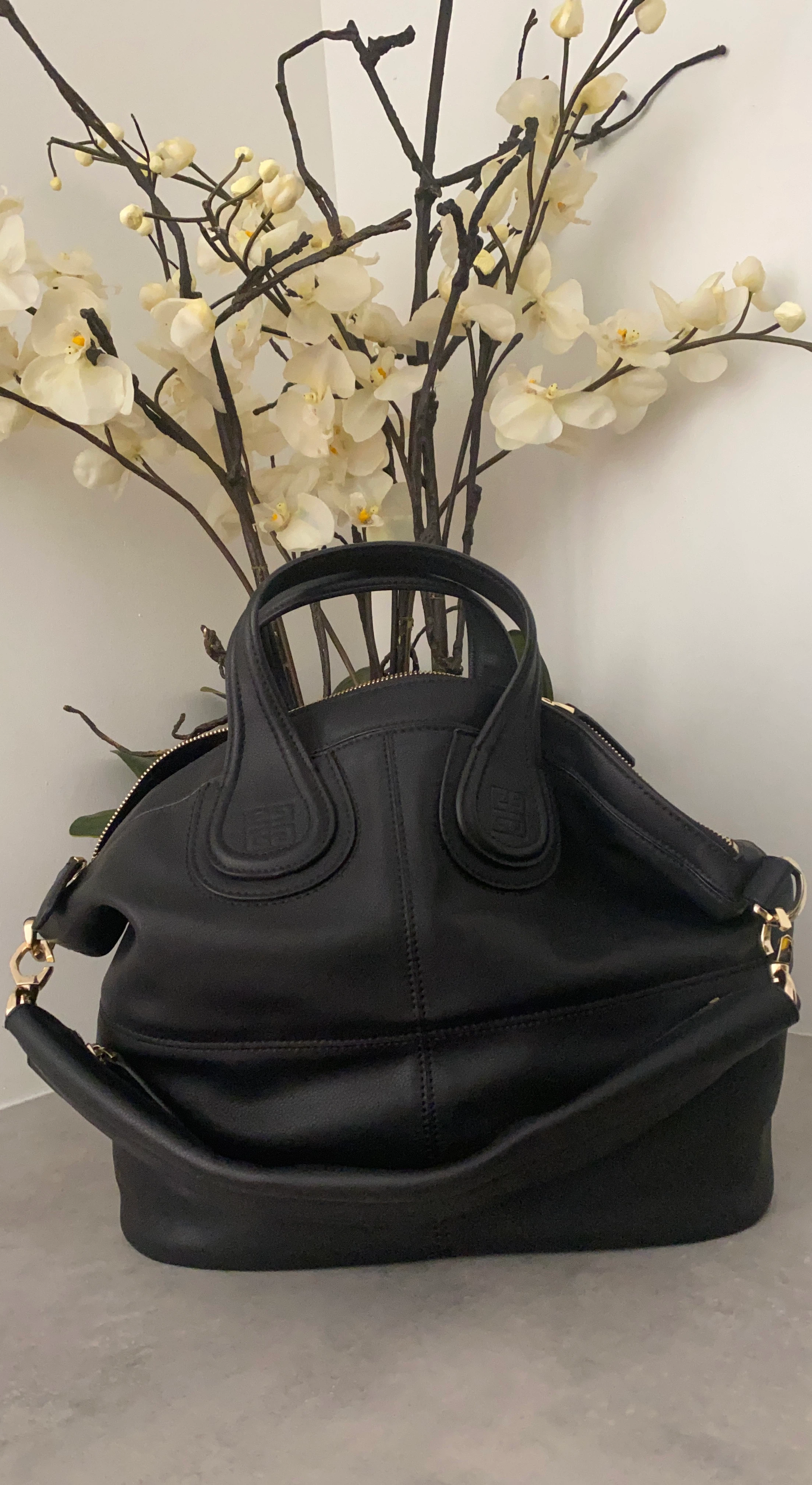 Givenchy Black Leather Antigona Bag