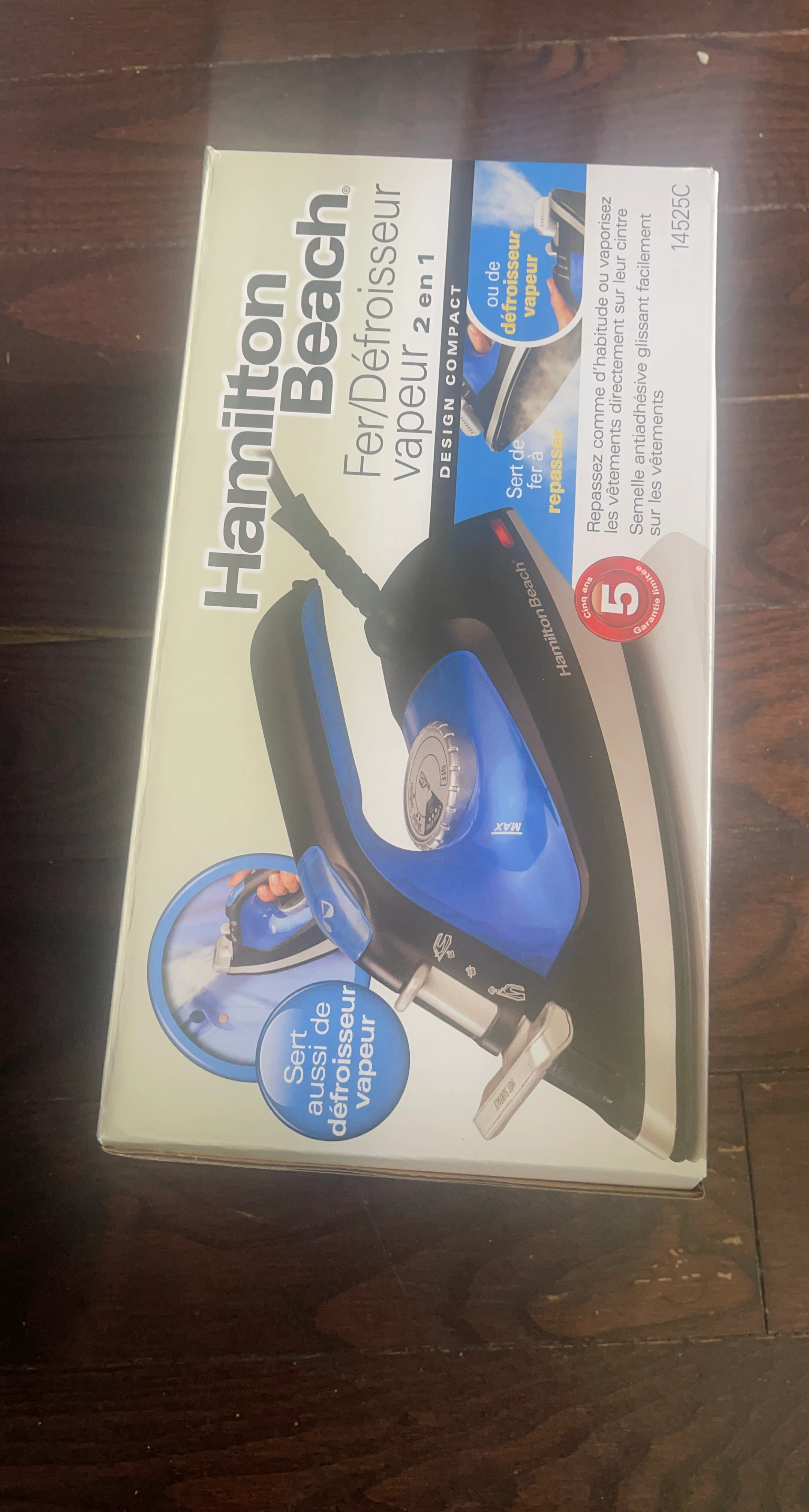 Hamilton Beach 2-in-1 Steam Iron/Steamer