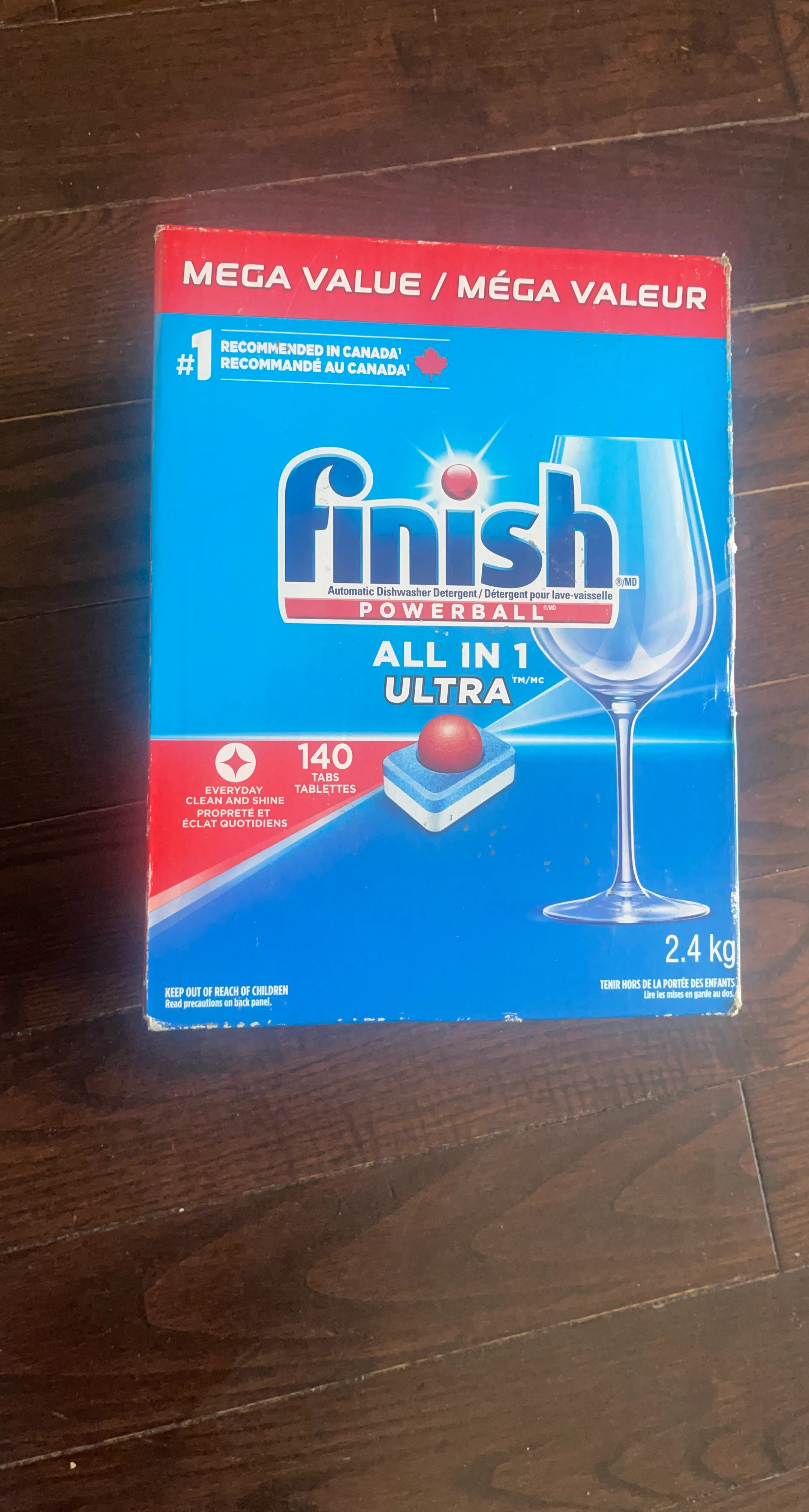 Finish Powerball All in 1 Ultra Dishwasher Tabs - 140 Tabs