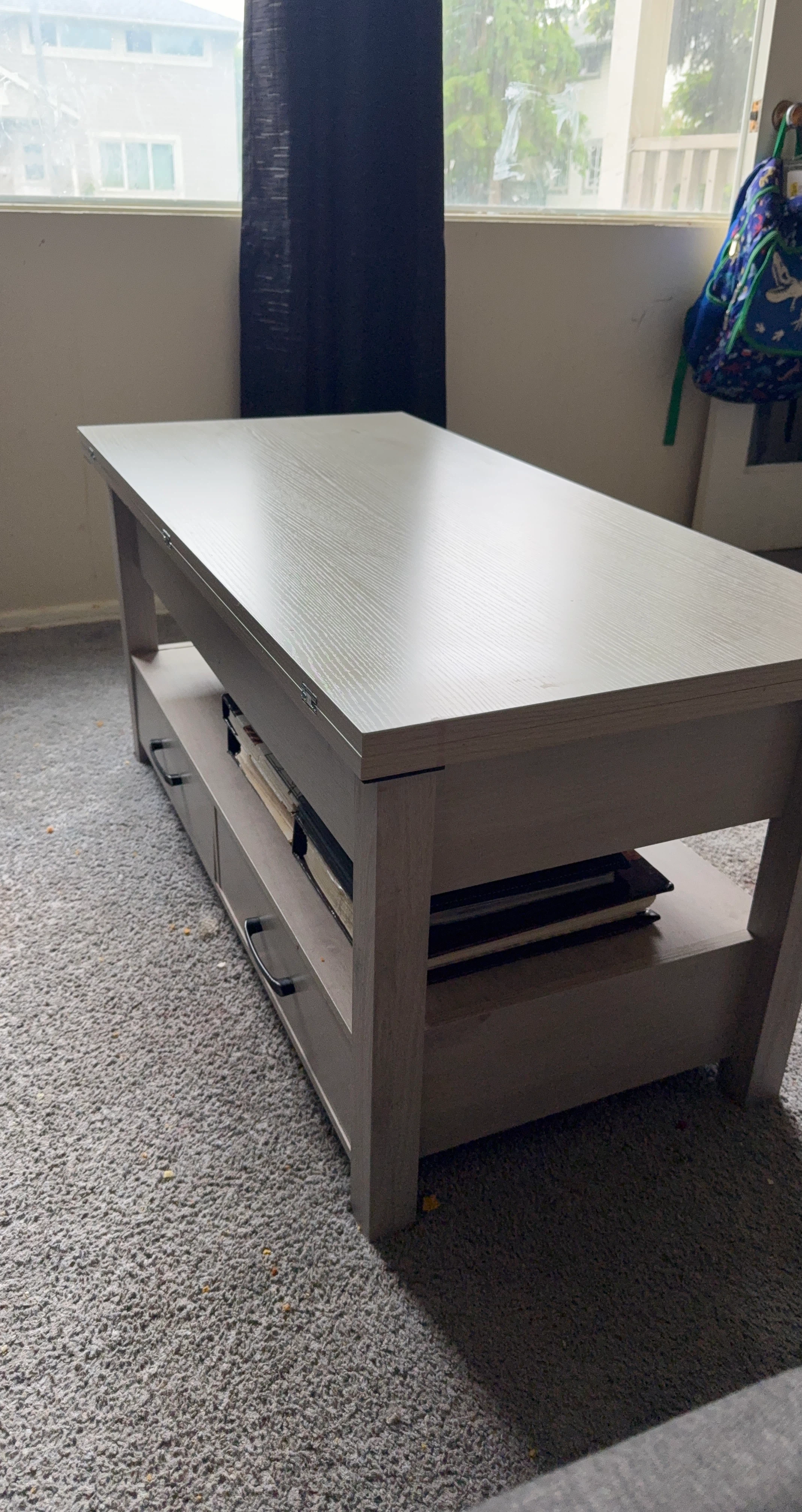 Lift Top Coffee Table with Storage