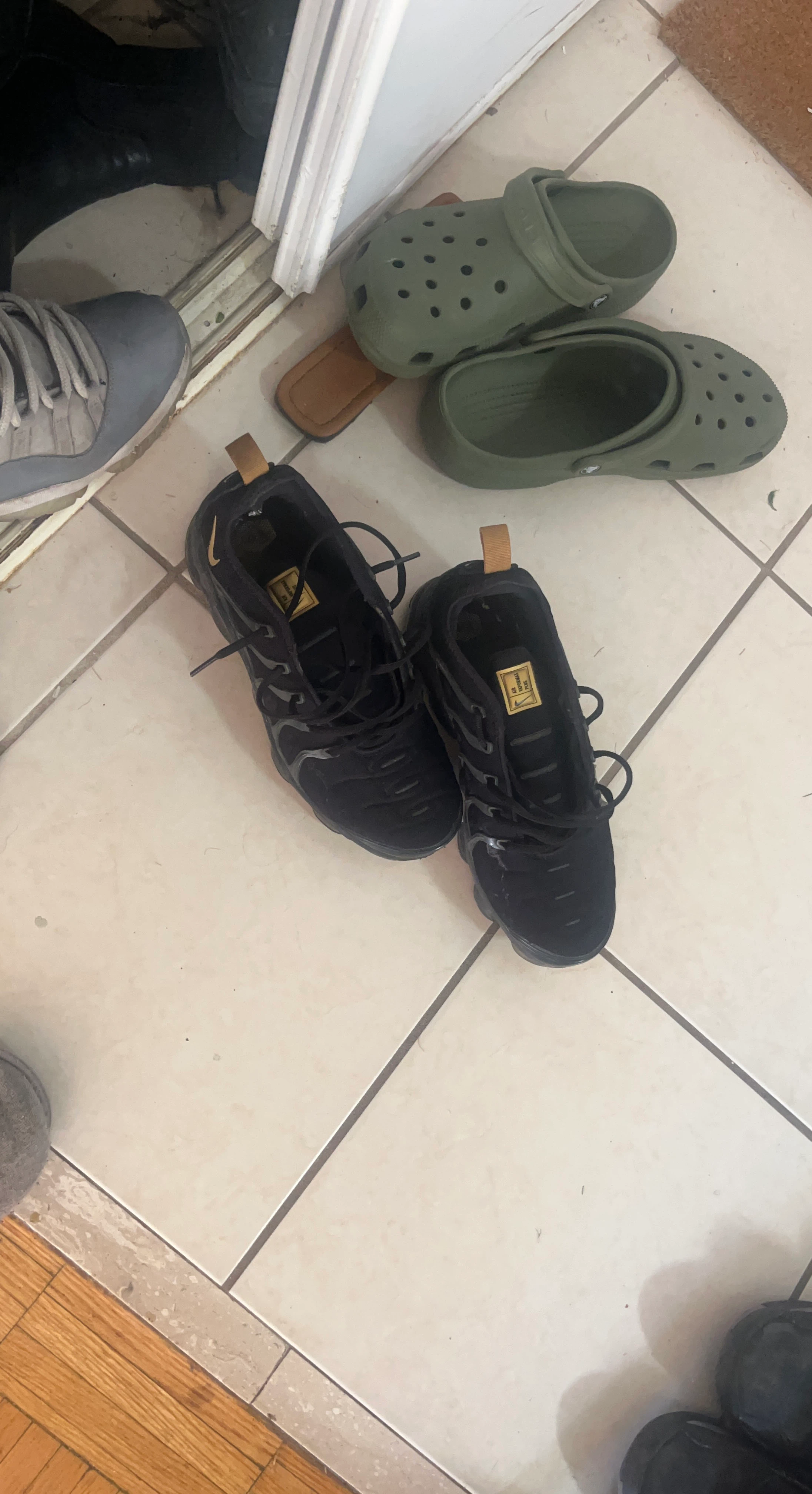 Nike Air VaporMax Plus Black and Gold