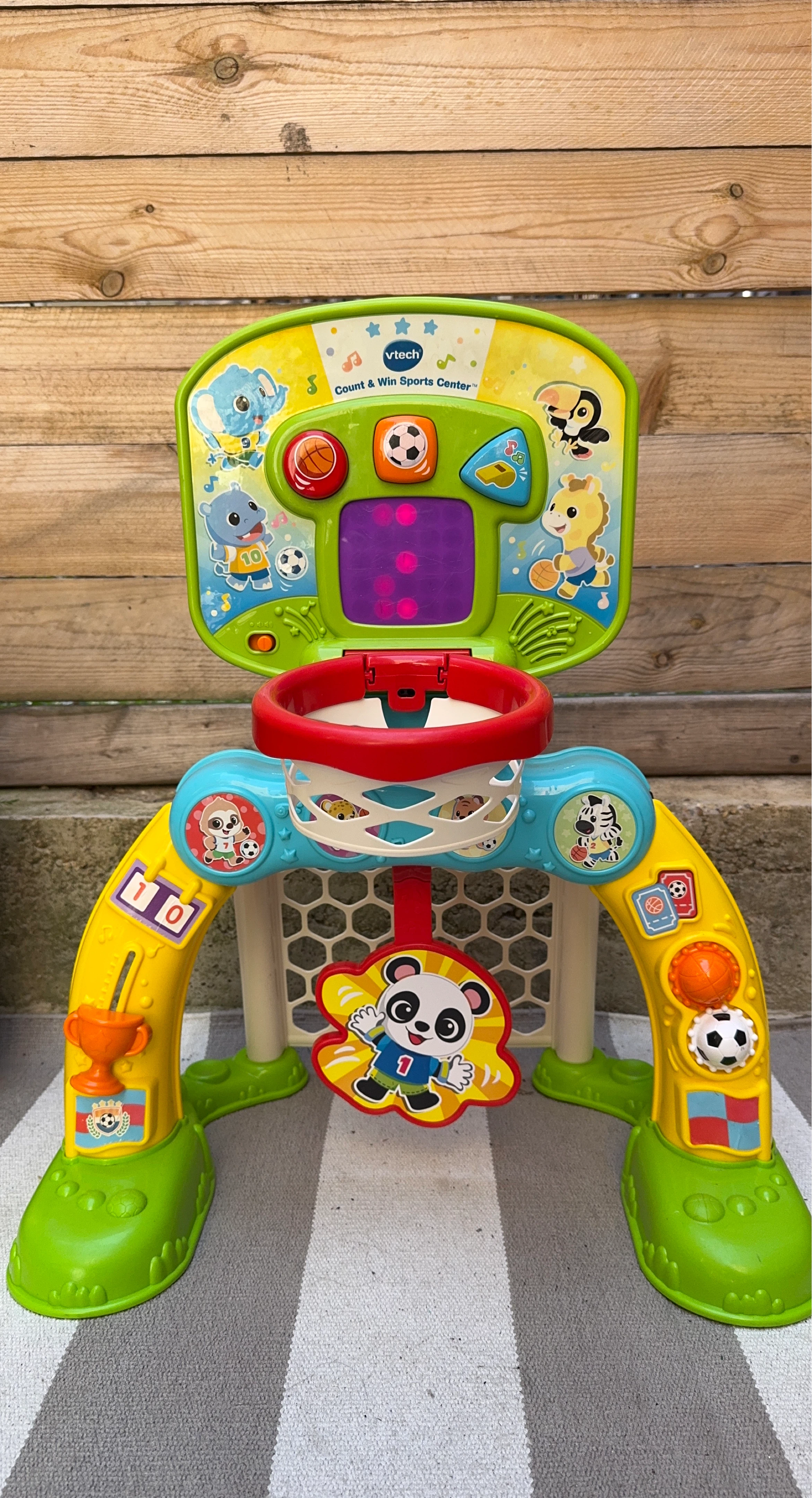 VTech Count & Win Sports Center Basketball & Soccer Toy