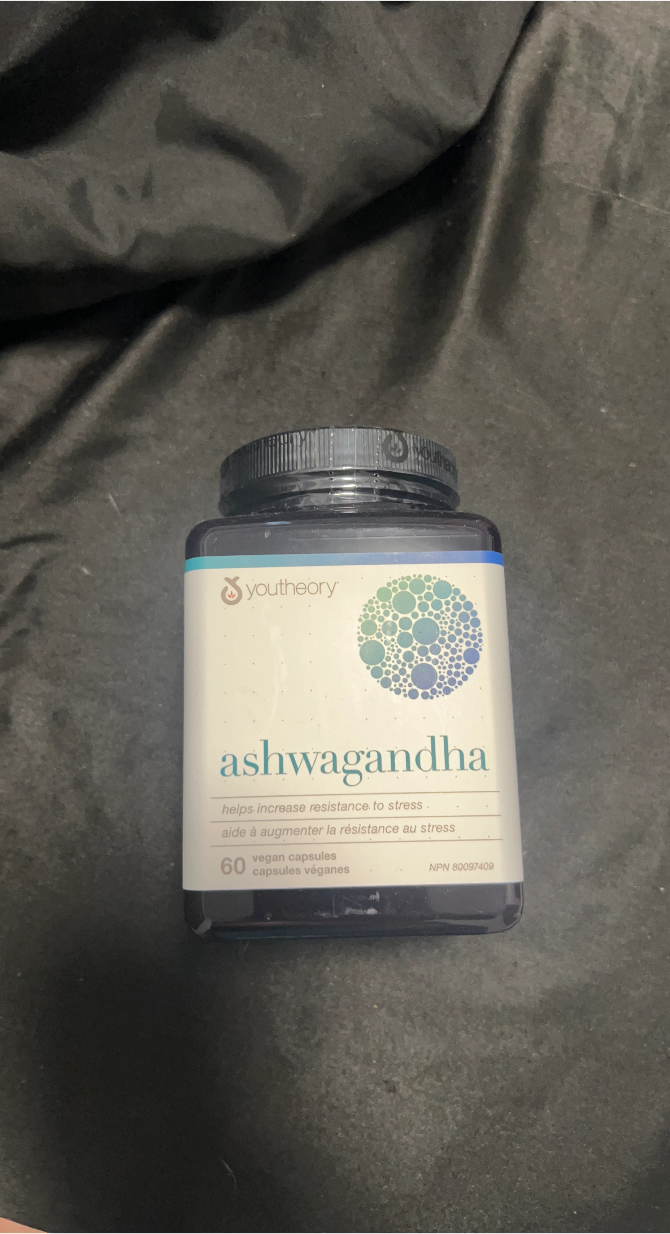 Youththeory Ashwagandha Vegan Capsules - 60 Count