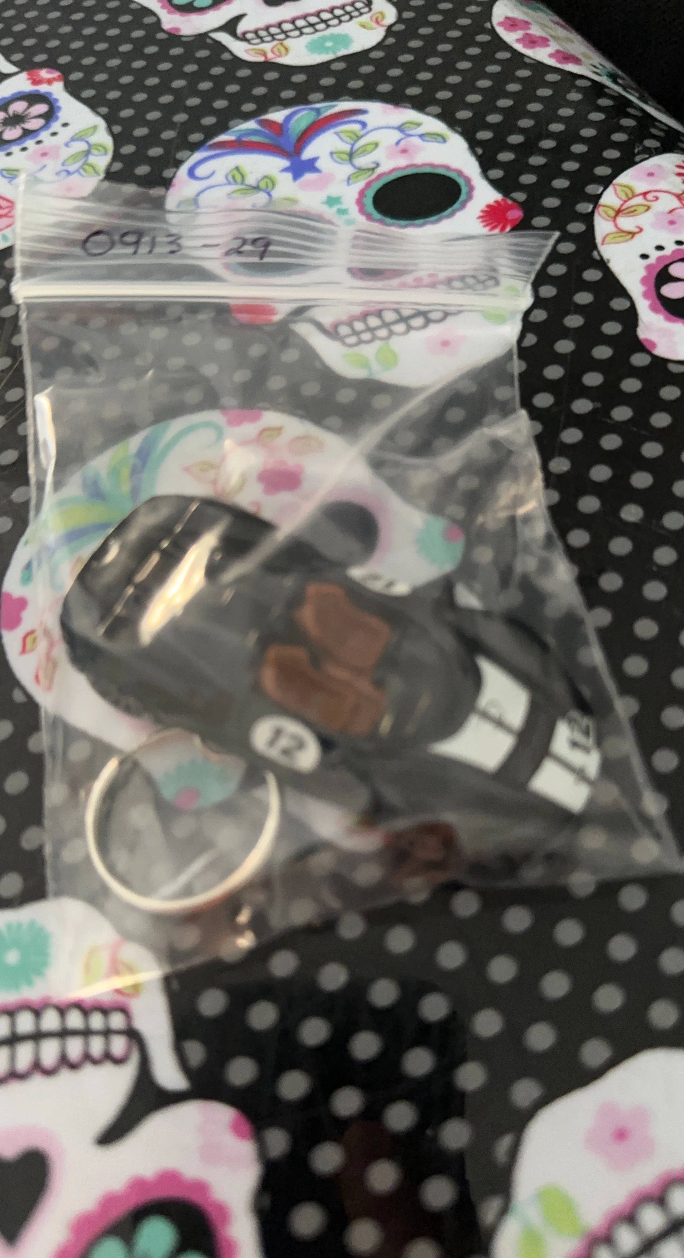 Car keychain charm
