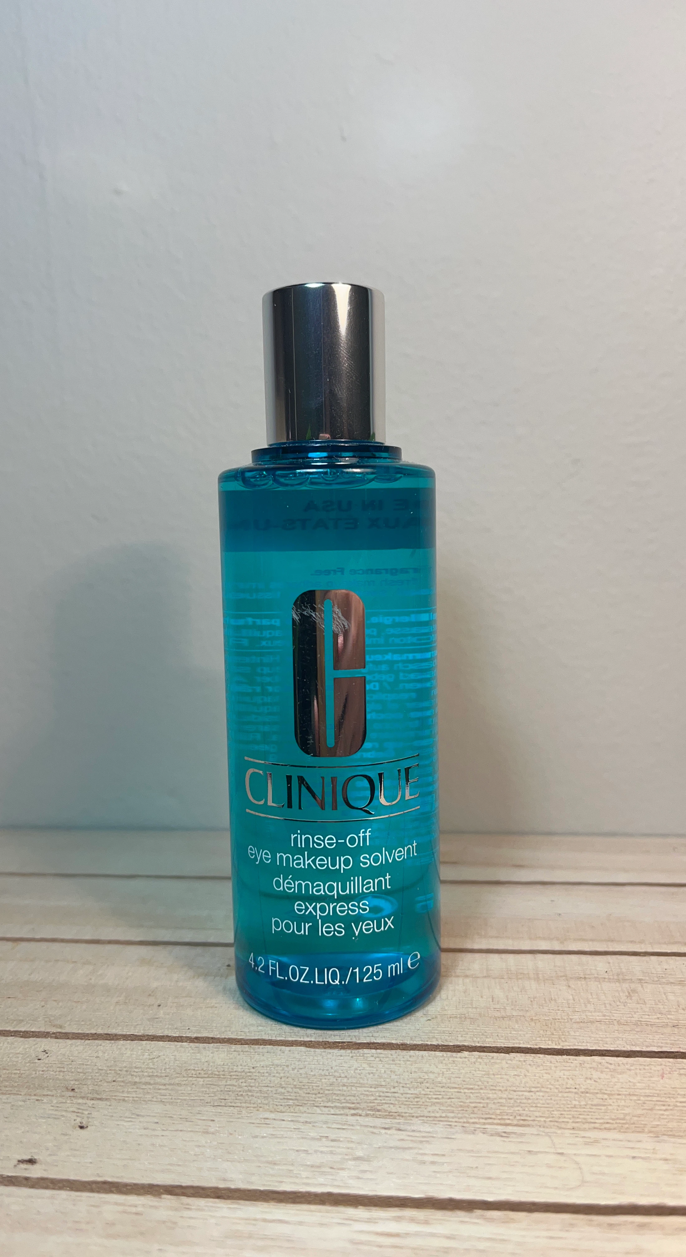 Clinique Rinse-Off Eye Makeup Solvent - 125 ml