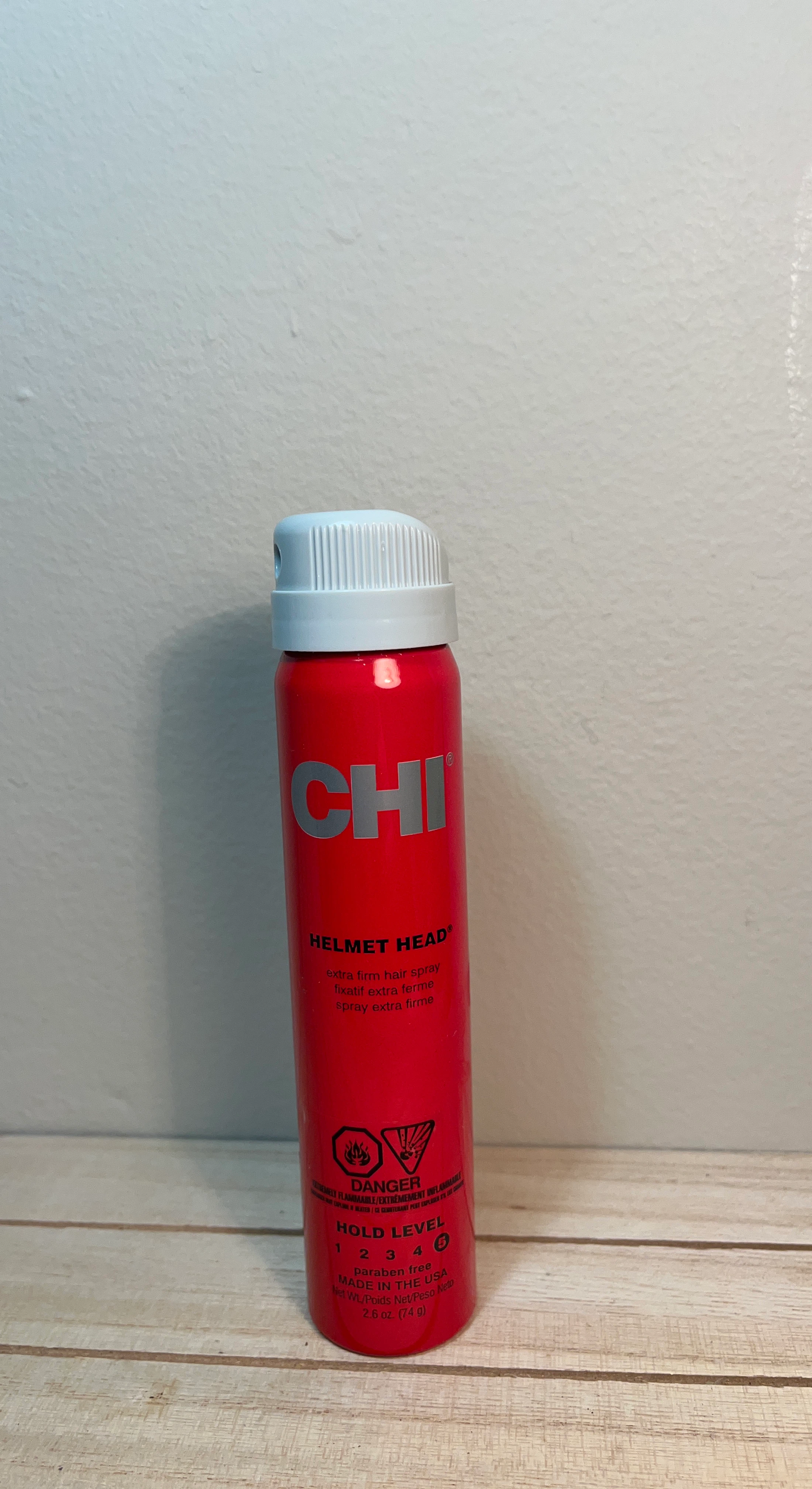 mini CHI Helmet Head Extra Firm Hair Spray 2.6 oz