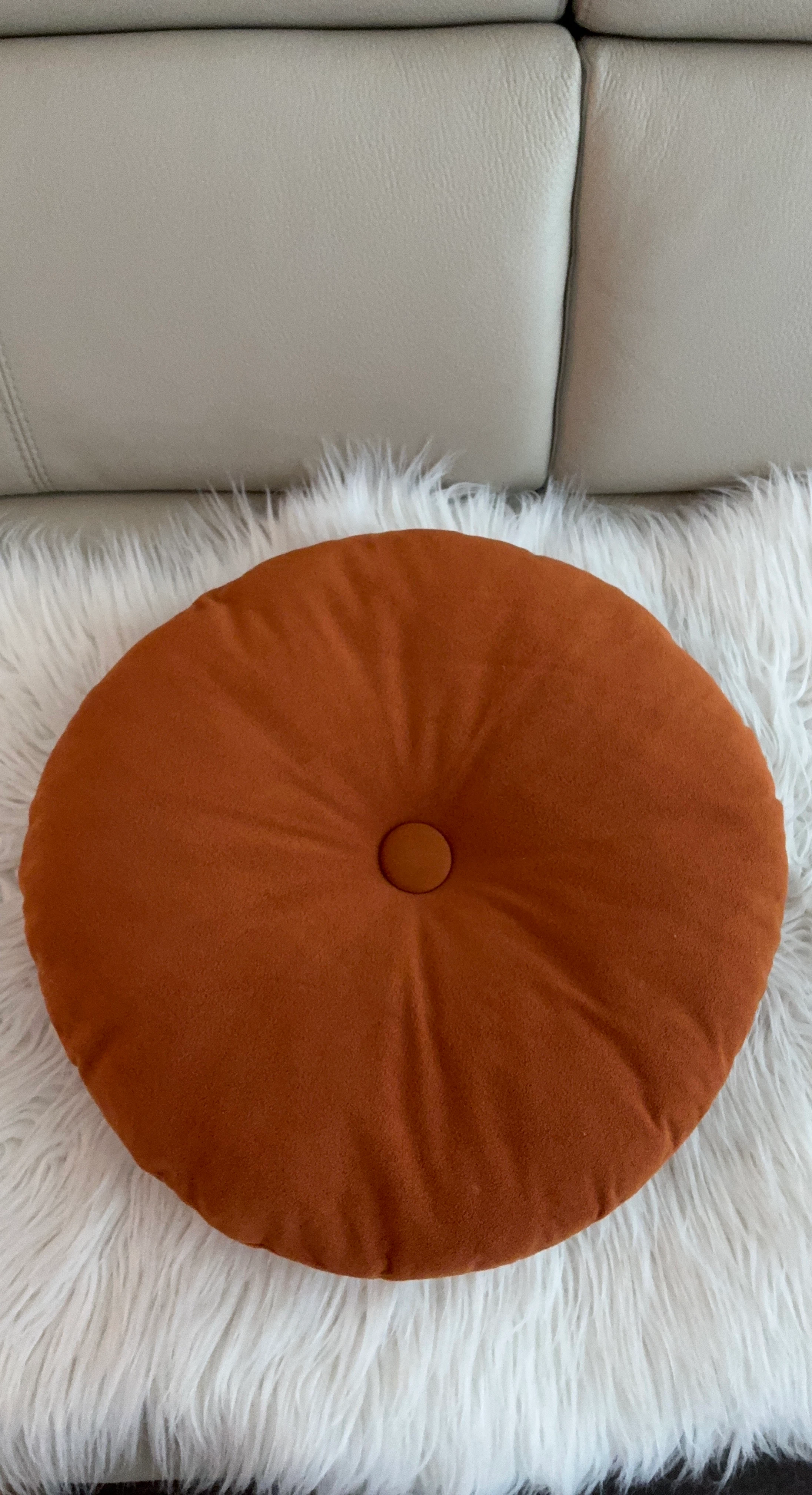 Round Decorative Pillow