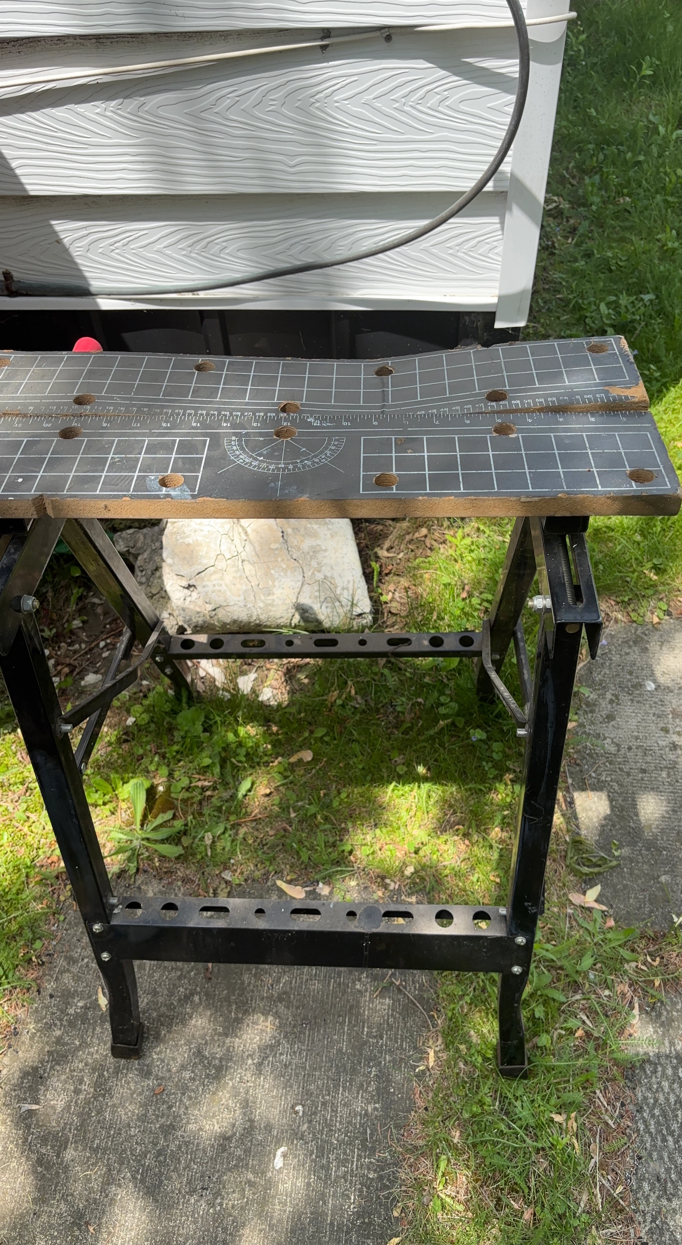 Folding Work Table Sawhorses