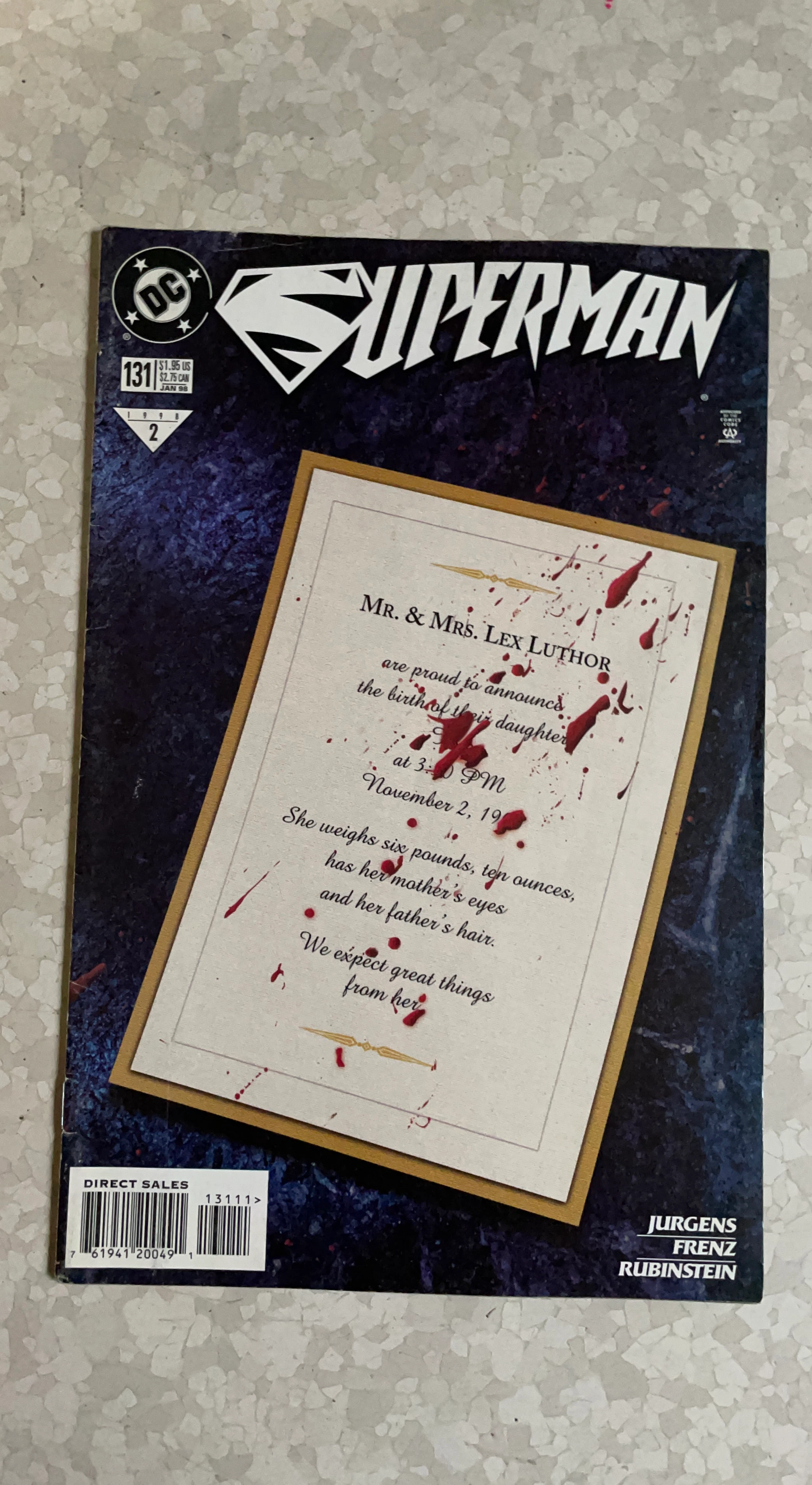 Superman Comic Book #131 (1998)