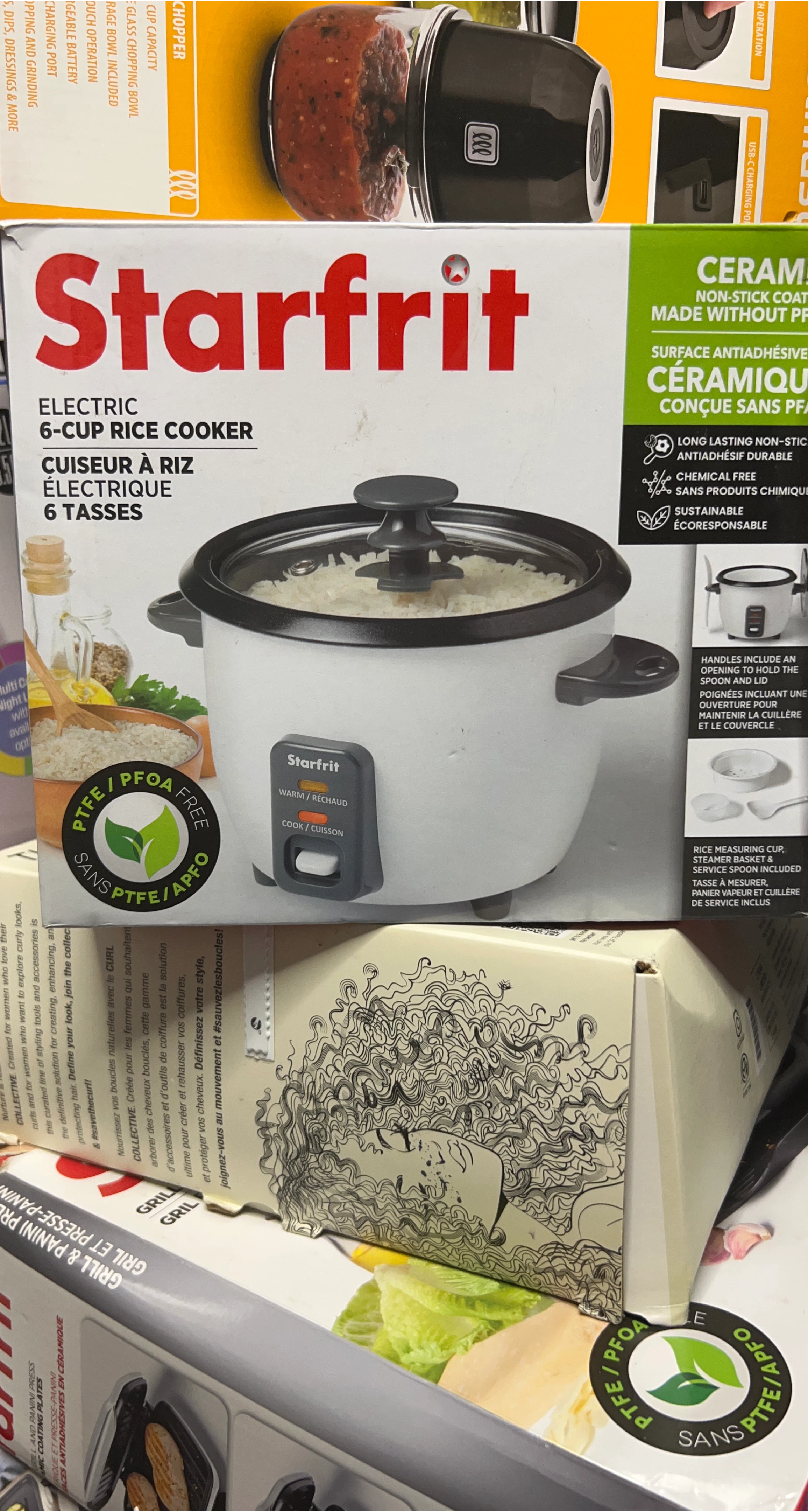 Starfrit Electric 6-Cup Rice Cooker