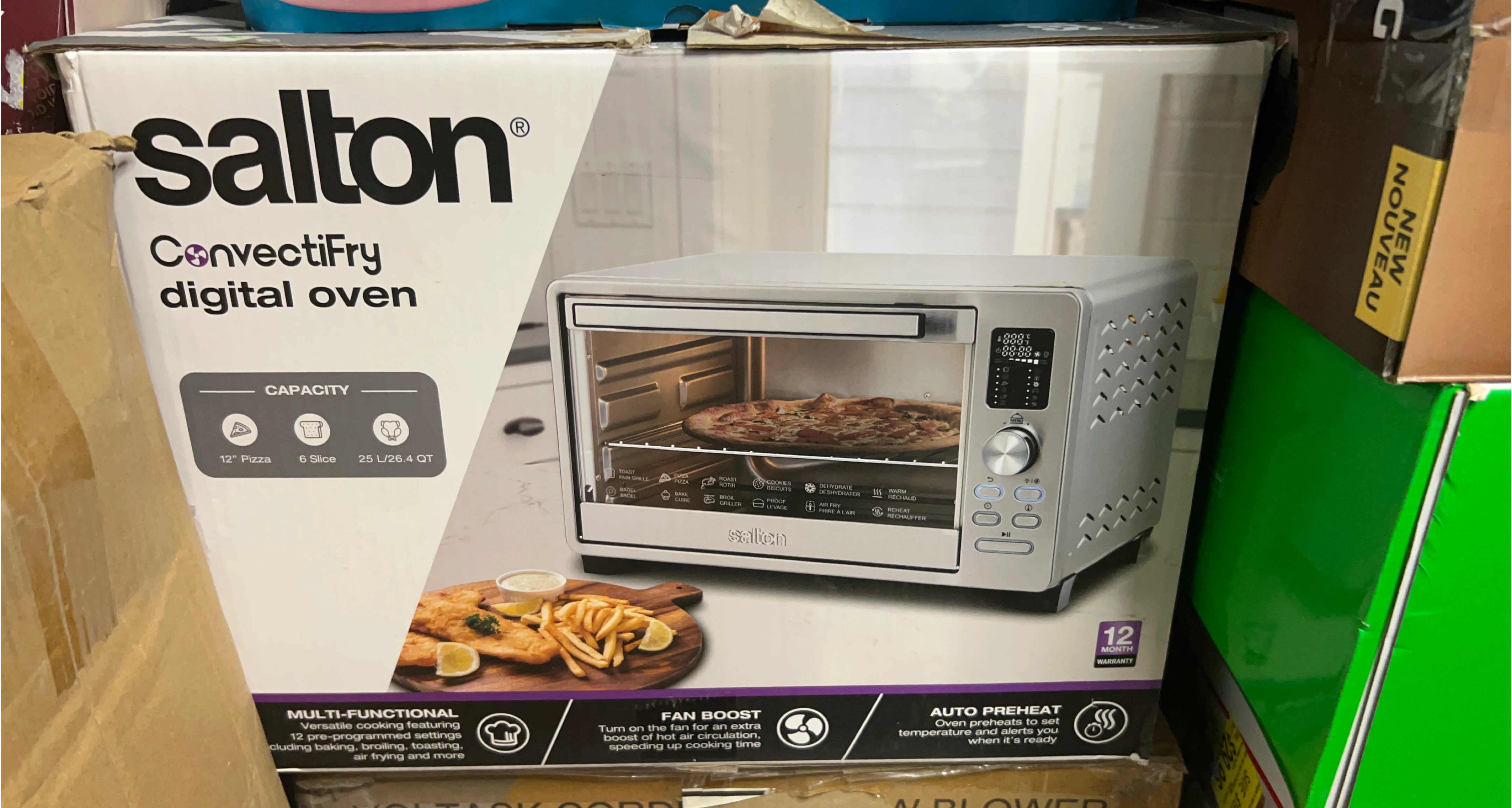 Salton ConvectiFry Digital Oven
