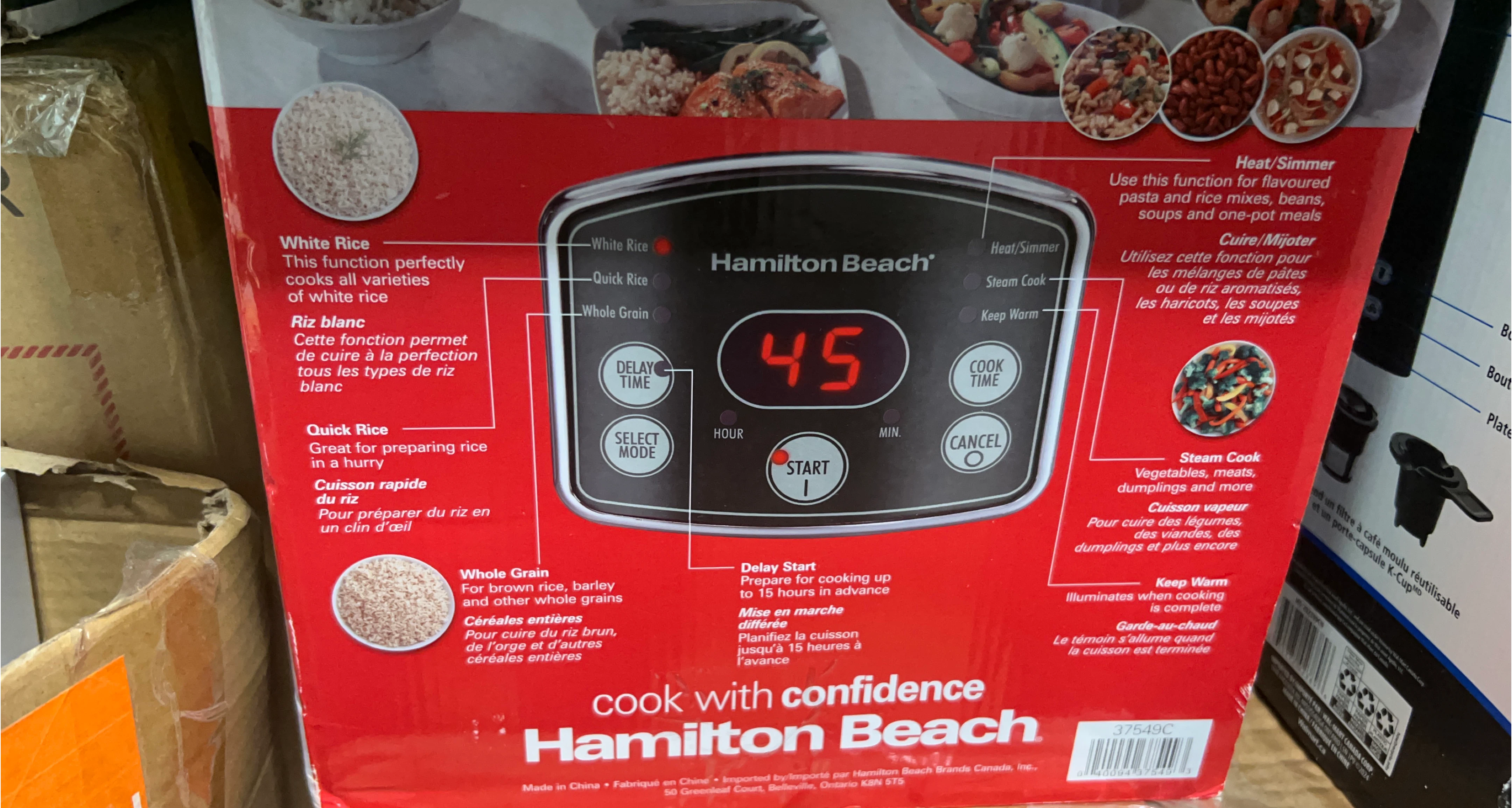 Hamilton Beach Rice Cooker