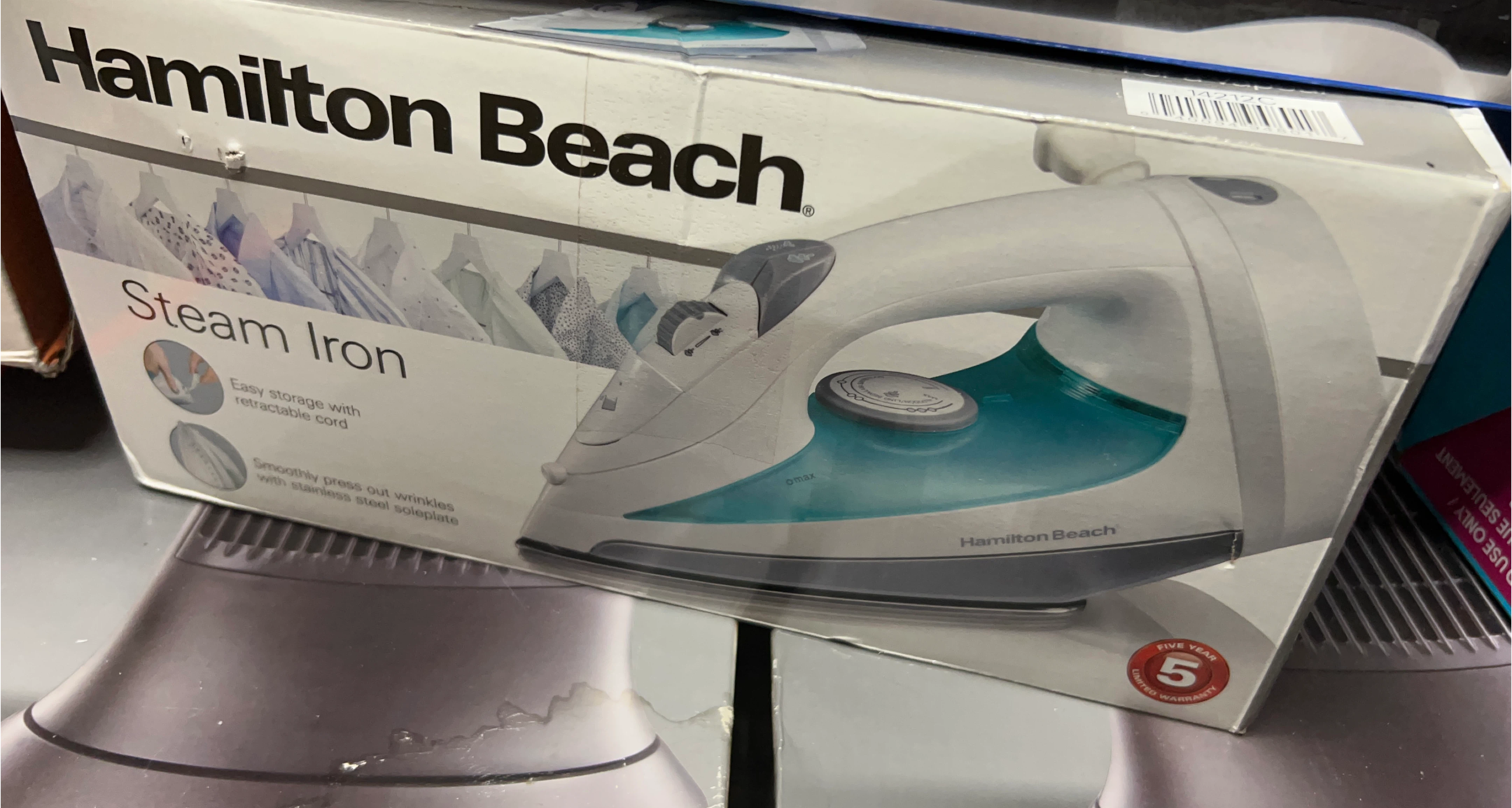 Hamilton Beach Steam Iron