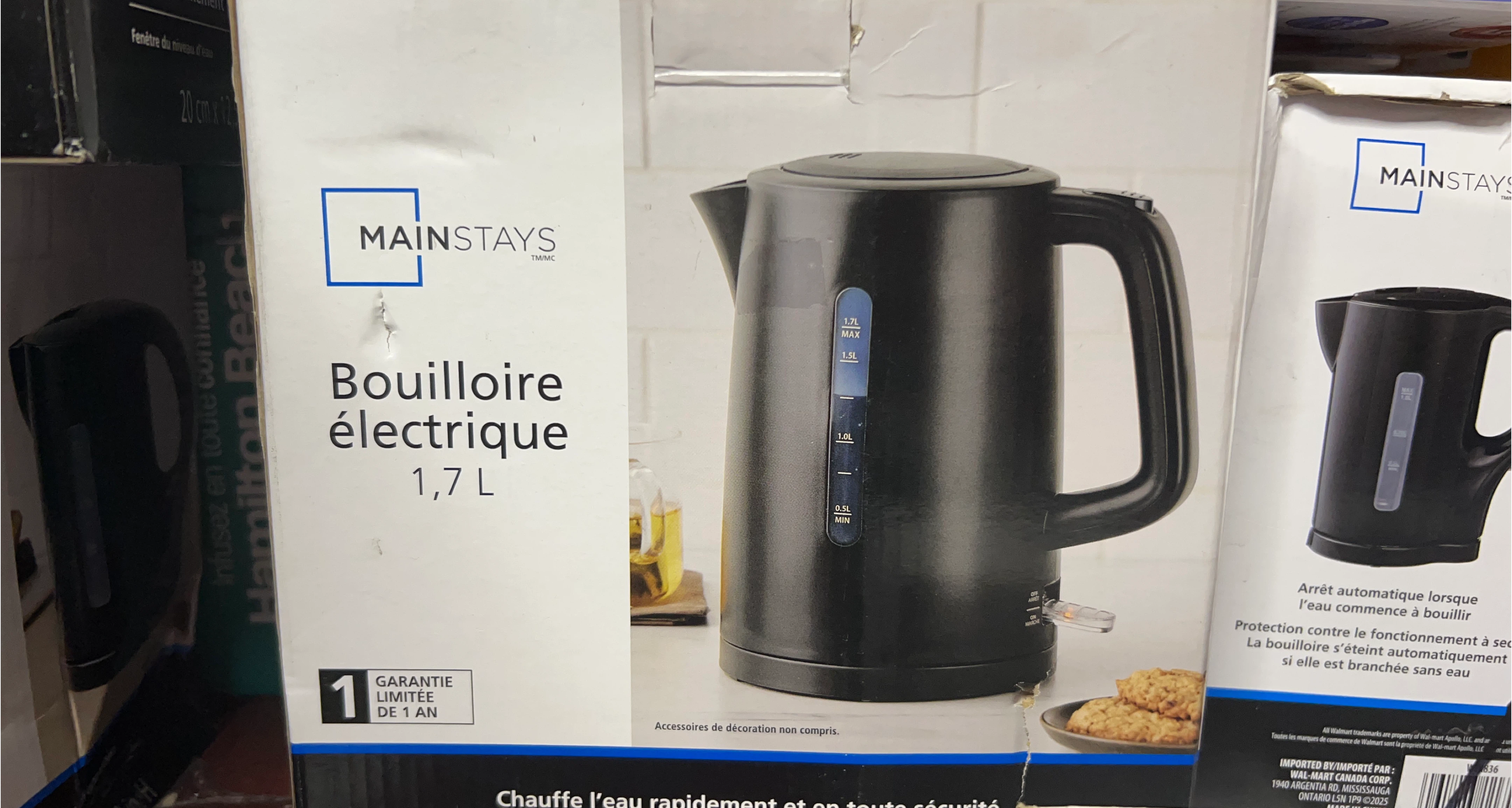 Mainstays Electric Kettle 1.7 L