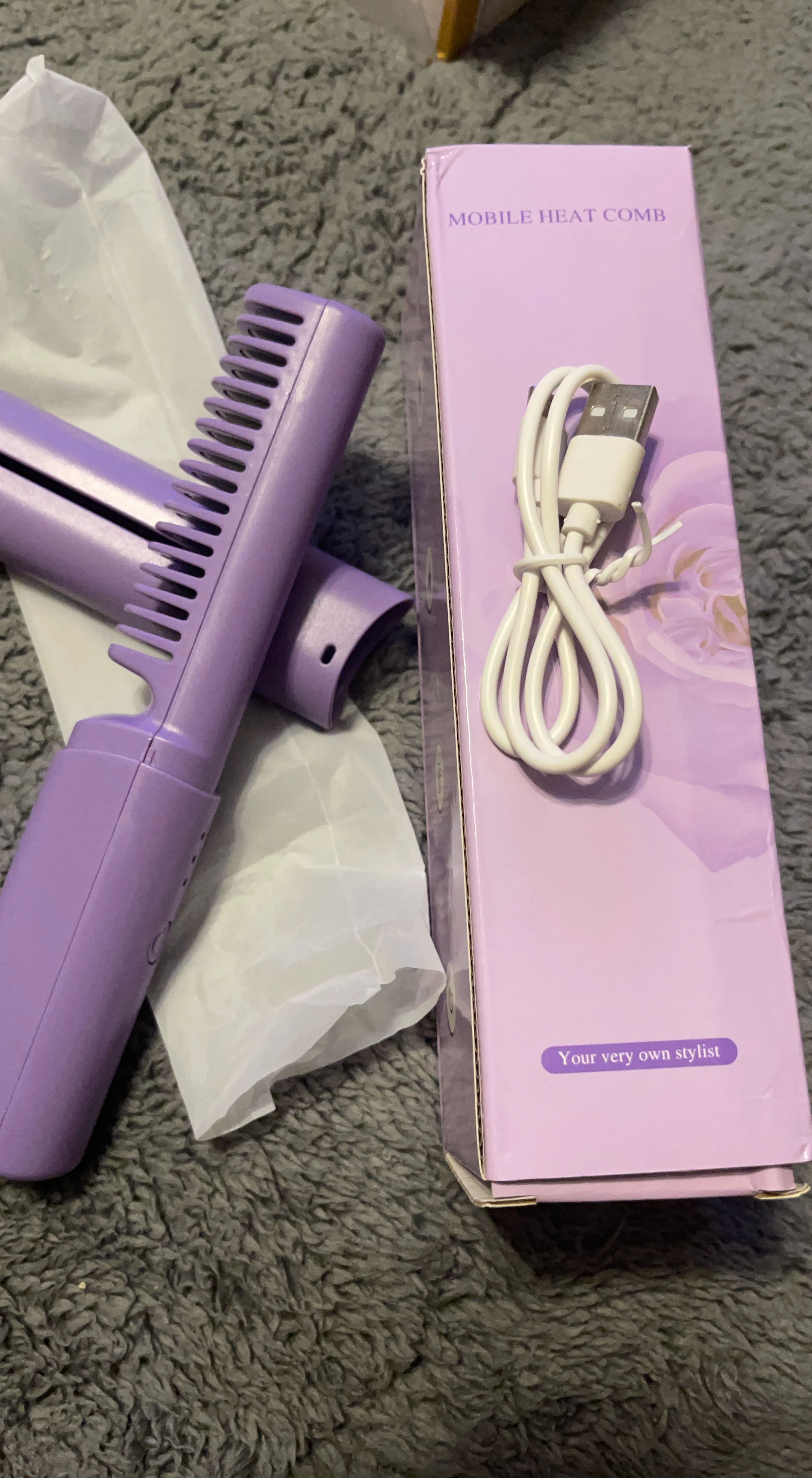 Mobile Heat Comb - Purple