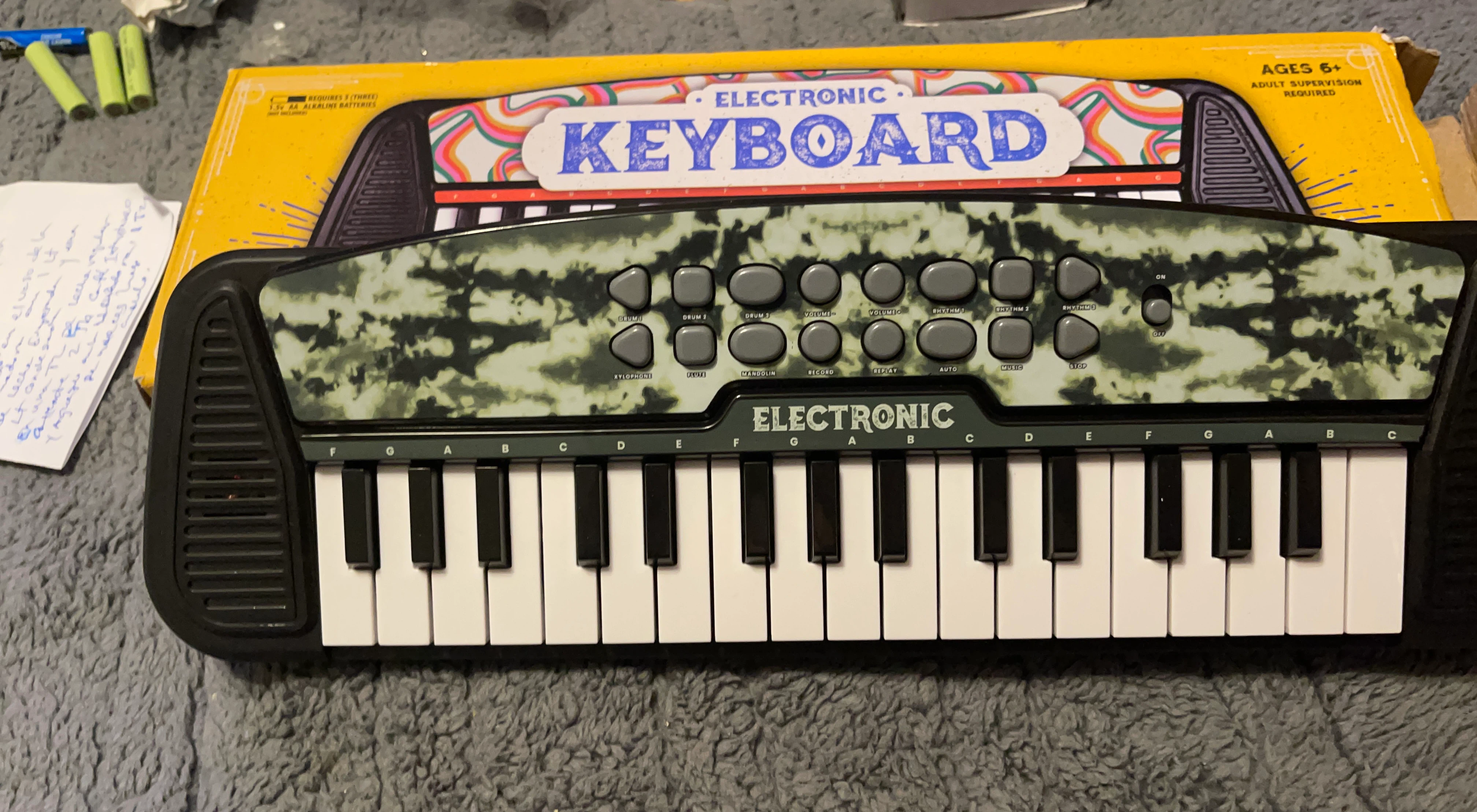 Electronic Keyboard Toy for Ages 6+