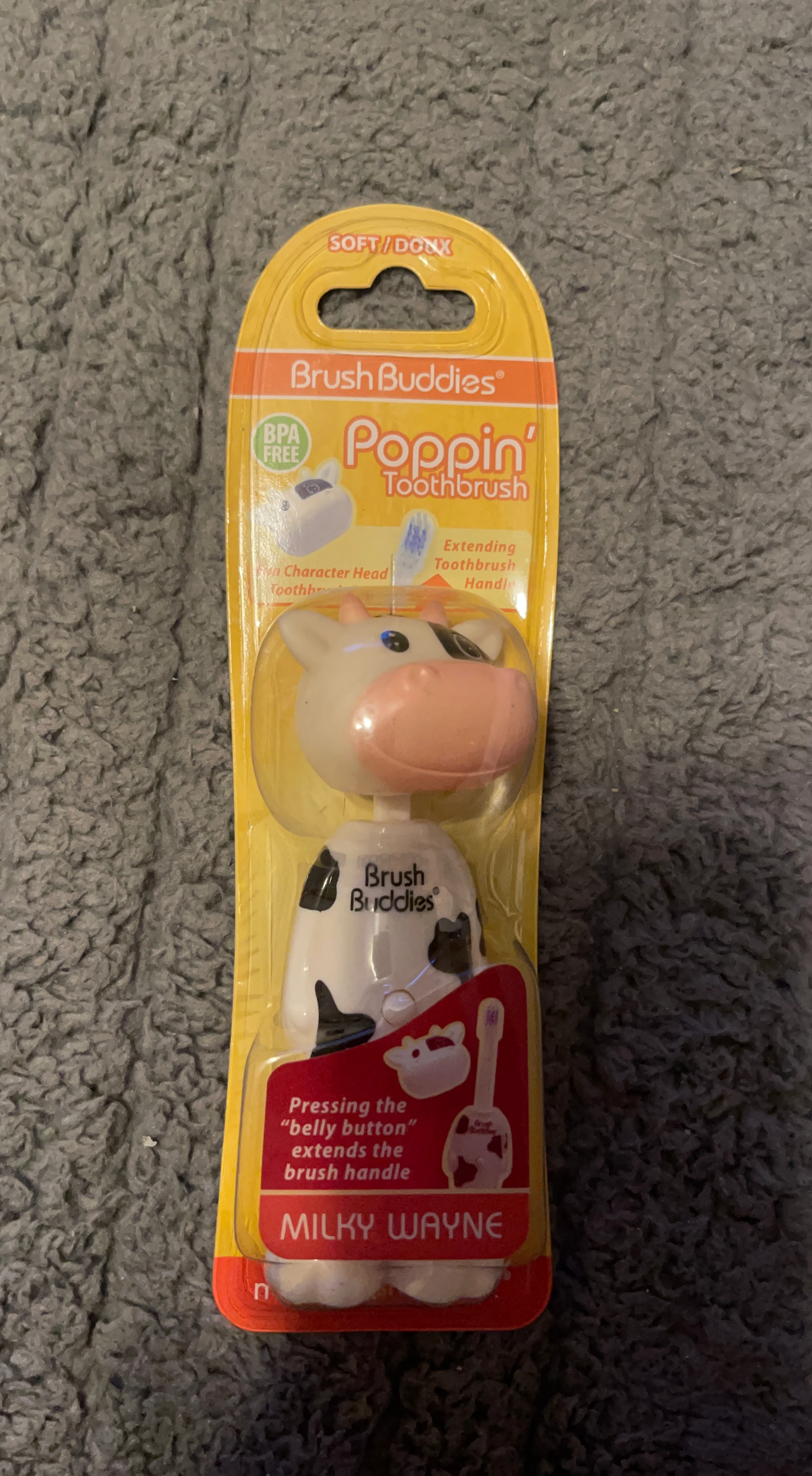 Brush Buddies Poppin' Toothbrush