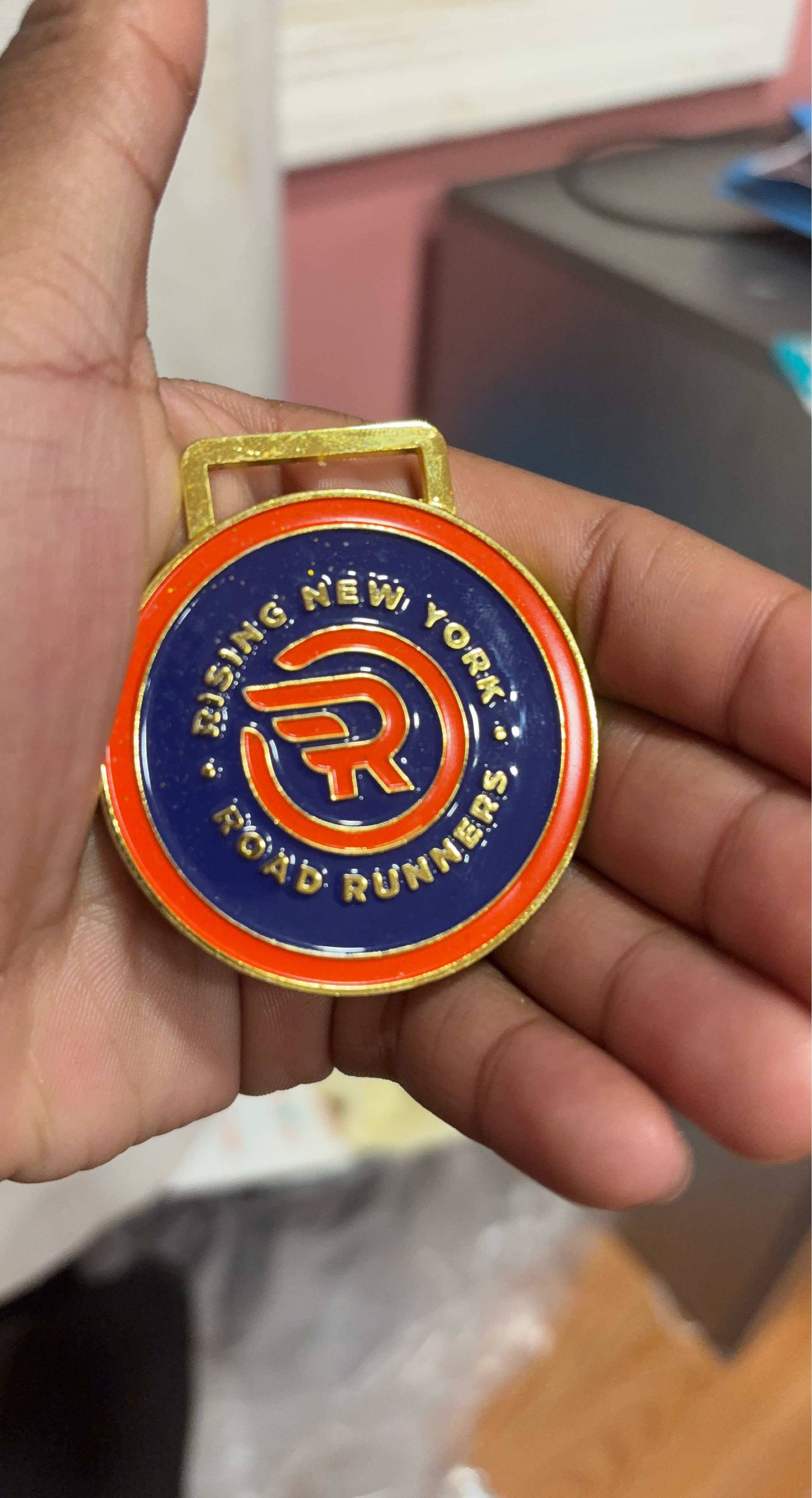 Rising New York Road Runners Medal