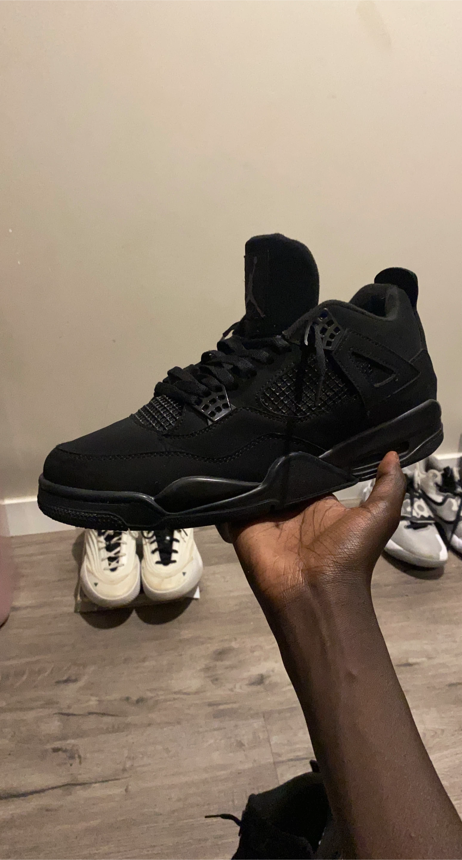 NEED GONE! Air Jordan 4 Retro Black Cat Men's Shoes