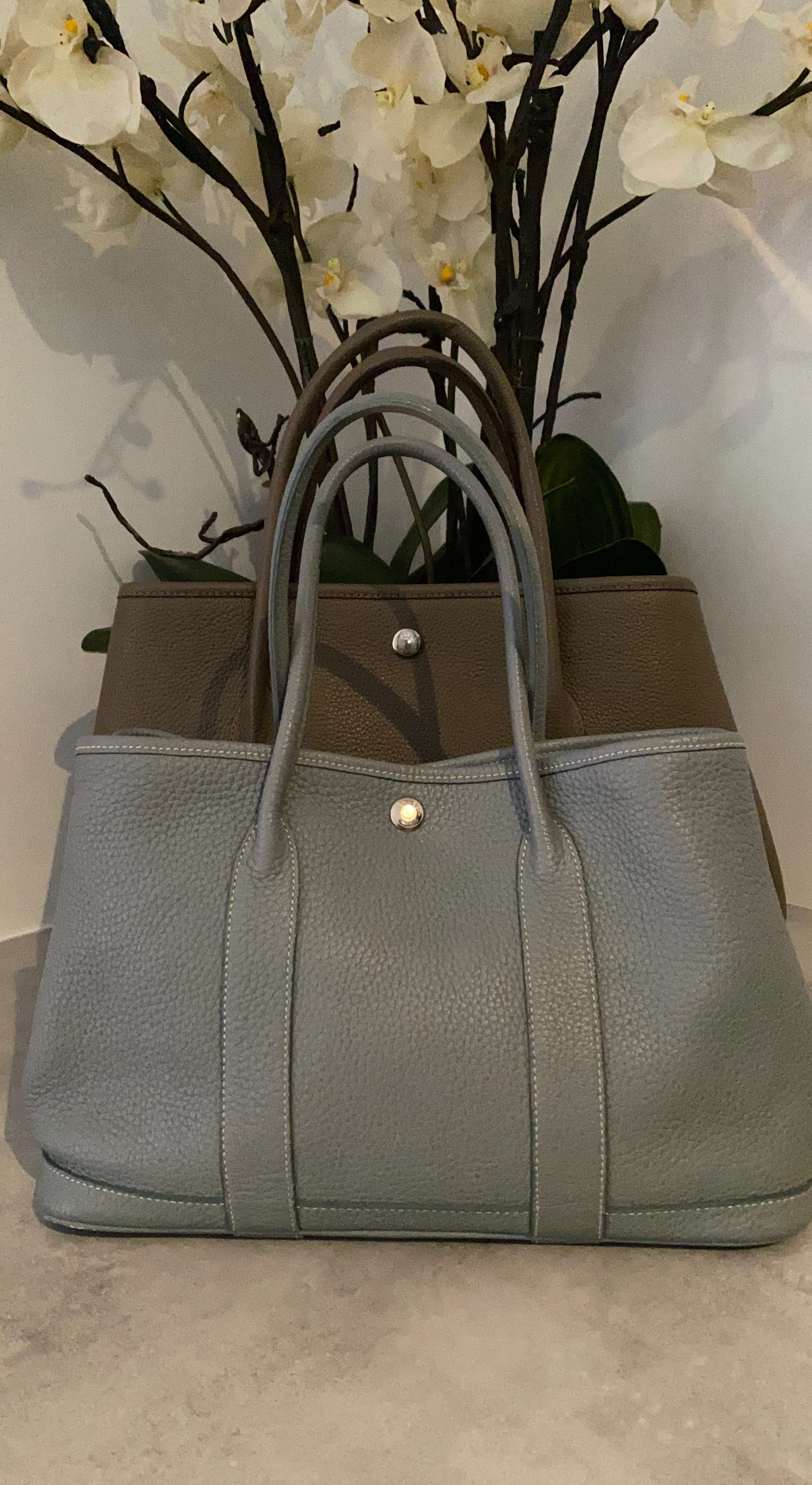 Garden Party Hermes’ Leather Bag