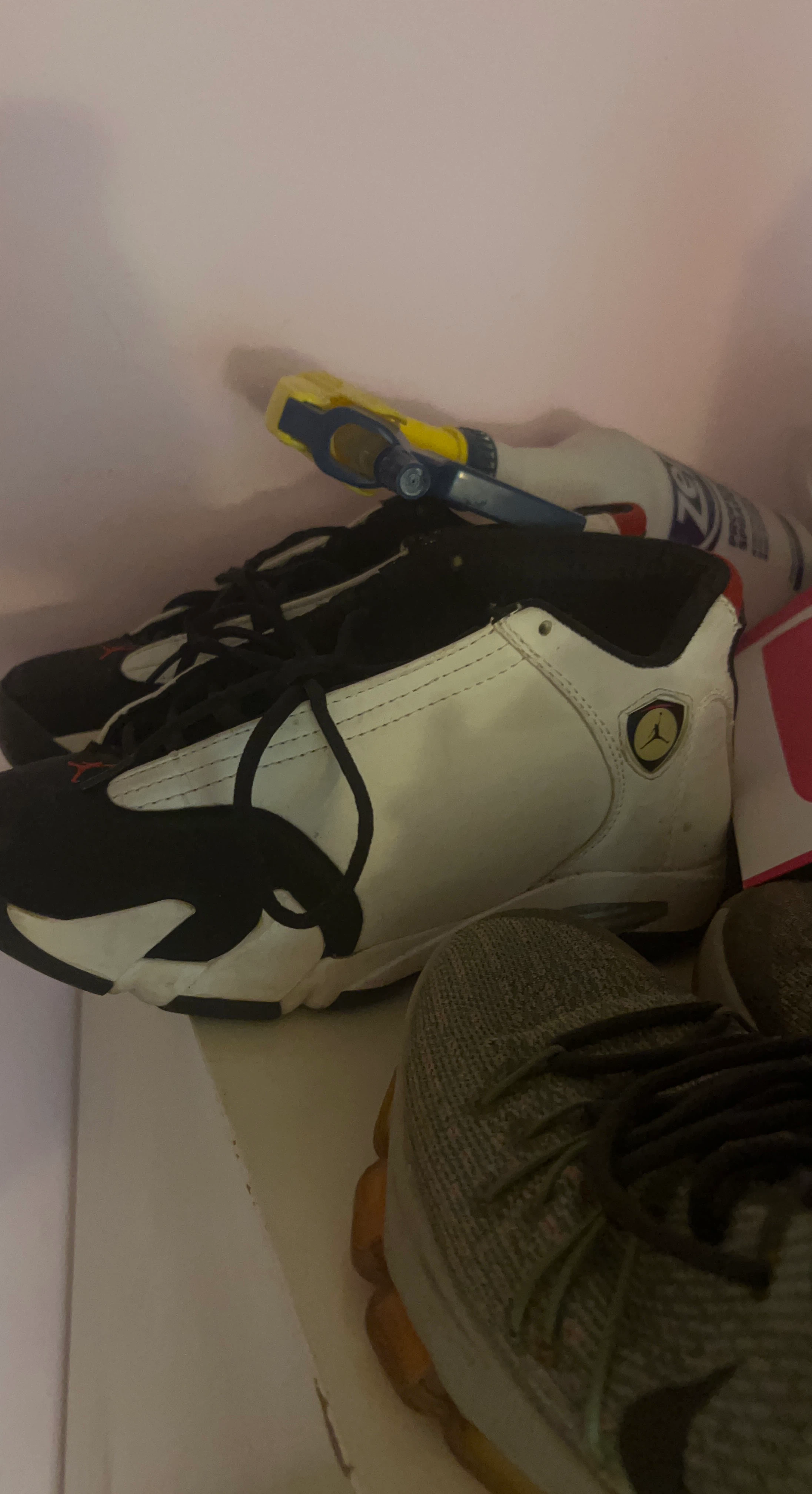 Jordan 14 Retro White Black