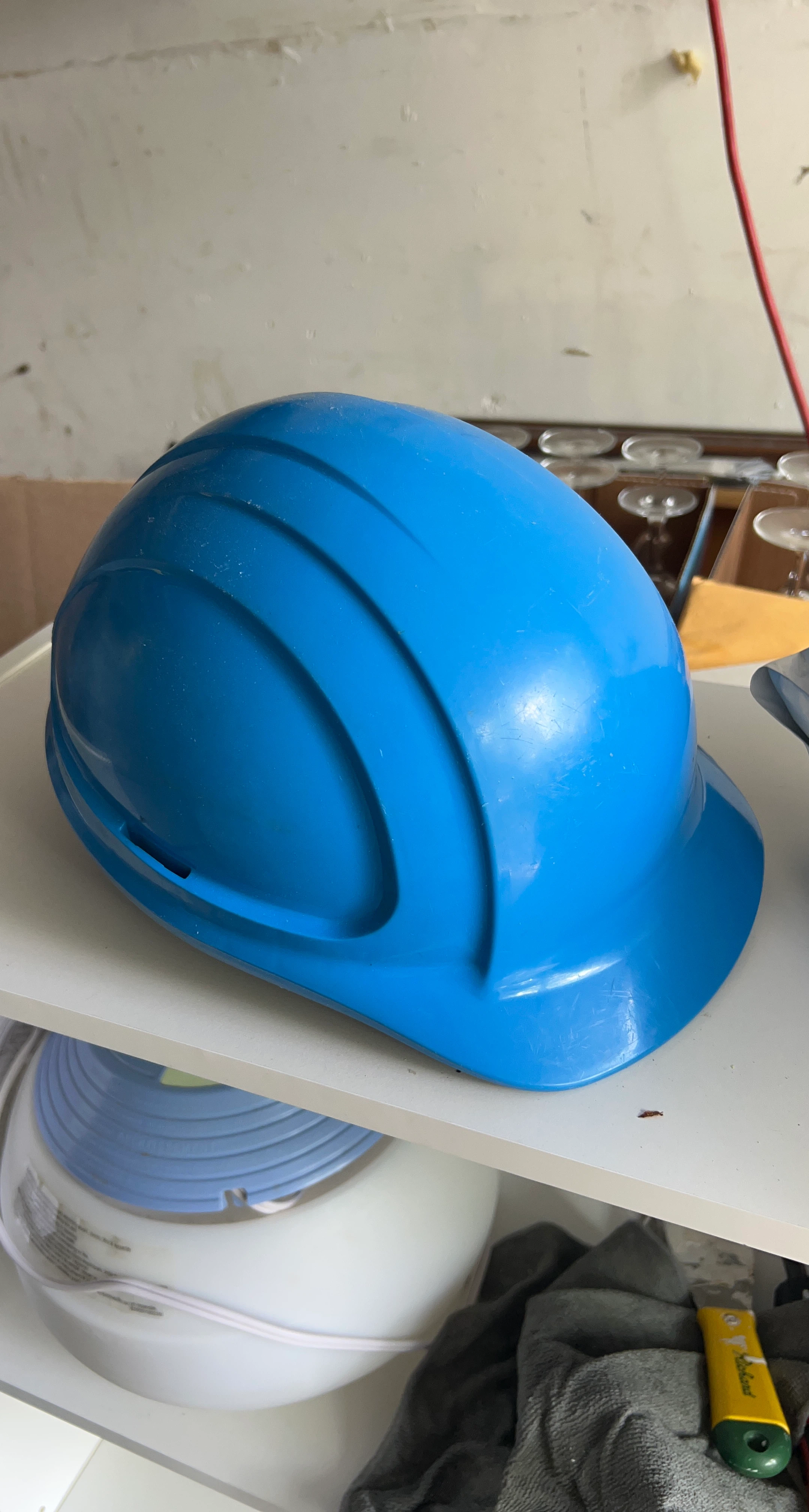 Blue Hard Hat